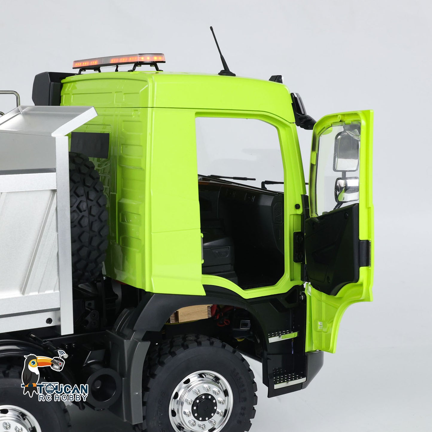 LESU 1/14 RTR RC Camion-benne hydraulique FMX cabine 8X8