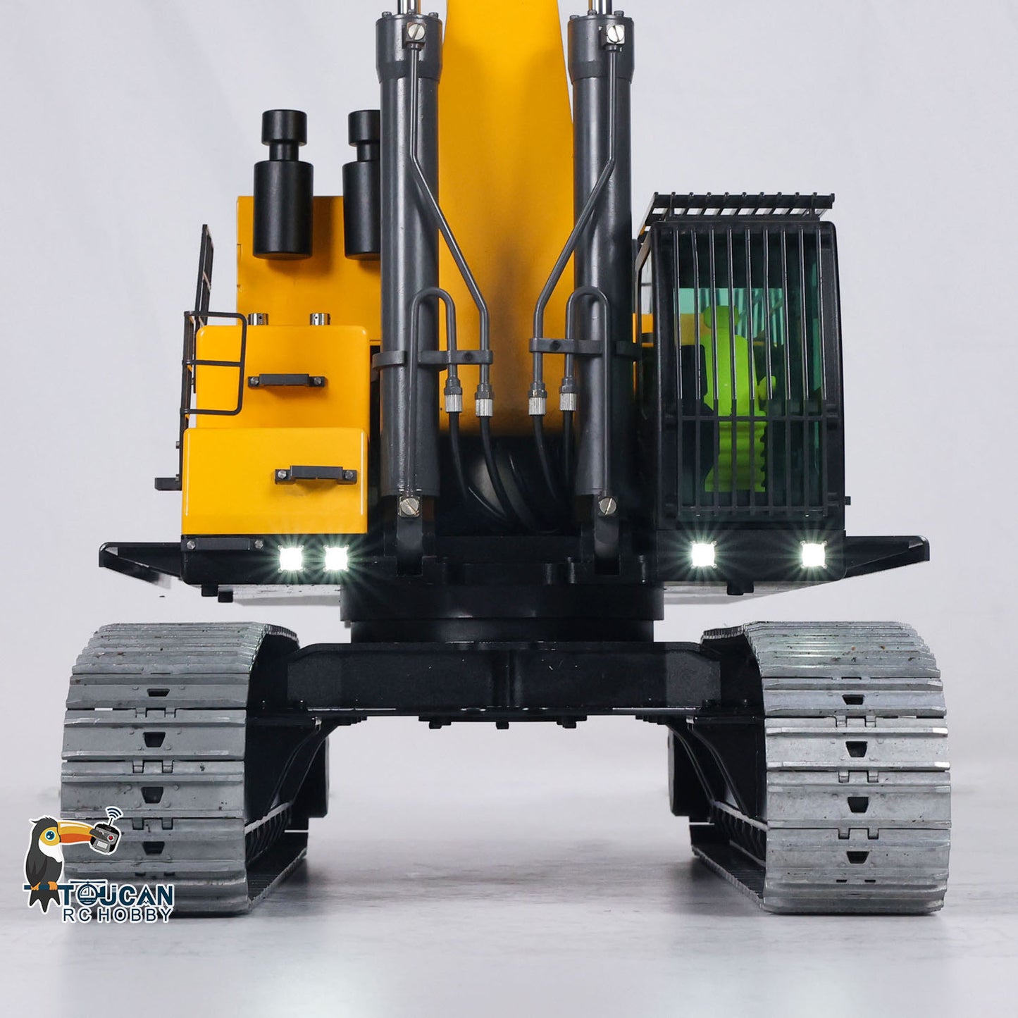 US STOCK ZOOMLION ZE960G 1/12 Metal RC Hydraulic Excavator Double Pump RTR Heavy Digger Emulated Engineering Vehicle Hobby Model