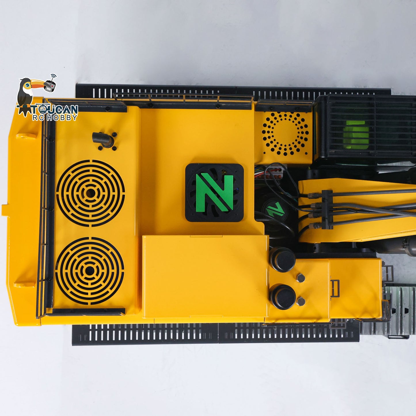 US STOCK ZOOMLION ZE960G 1/12 Metal RC Hydraulic Excavator Double Pump RTR Heavy Digger Emulated Engineering Vehicle Hobby Model