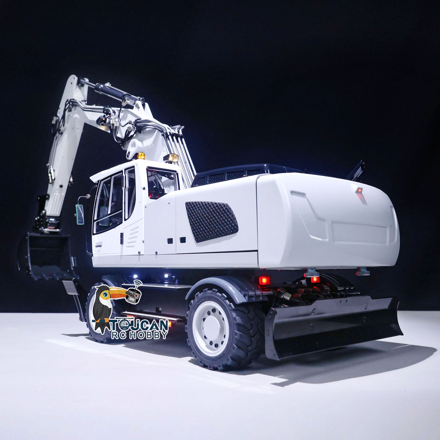 1/14 R946 Hydraulischer RC-Bagger 946-3 Radbagger mit PL18EV-Controller