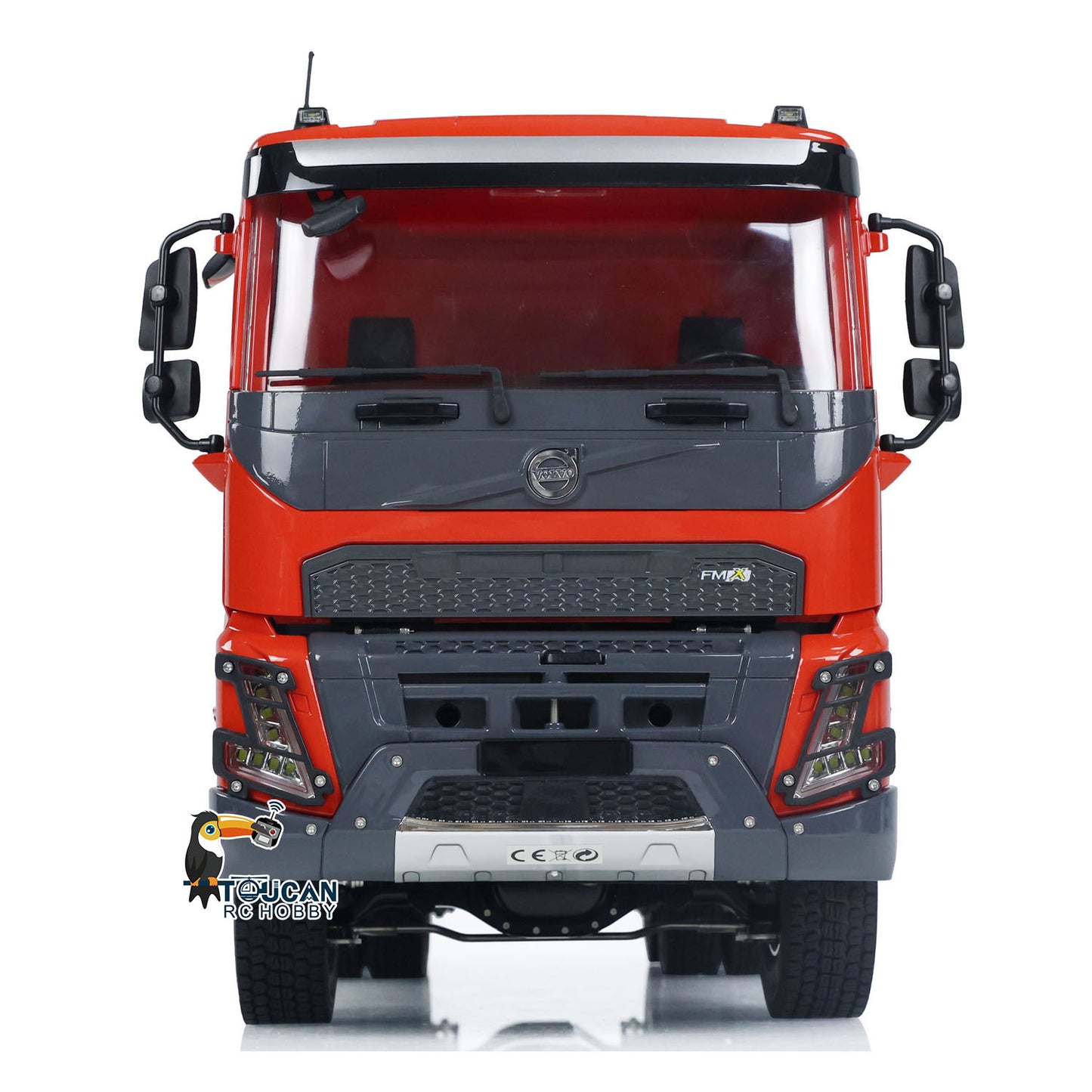 EN STOCK 1/14 Double E Volvo FMX RC Camion à benne basculante hydraulique 6x6 RC Dumper