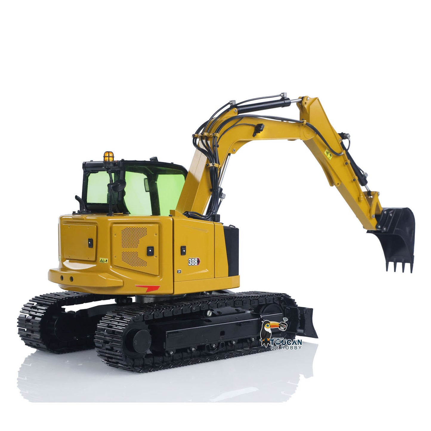 1/14 C308 308 RC Excavator ST8 Radio Control Metal Digger Model Simulation Engineering Vehicles