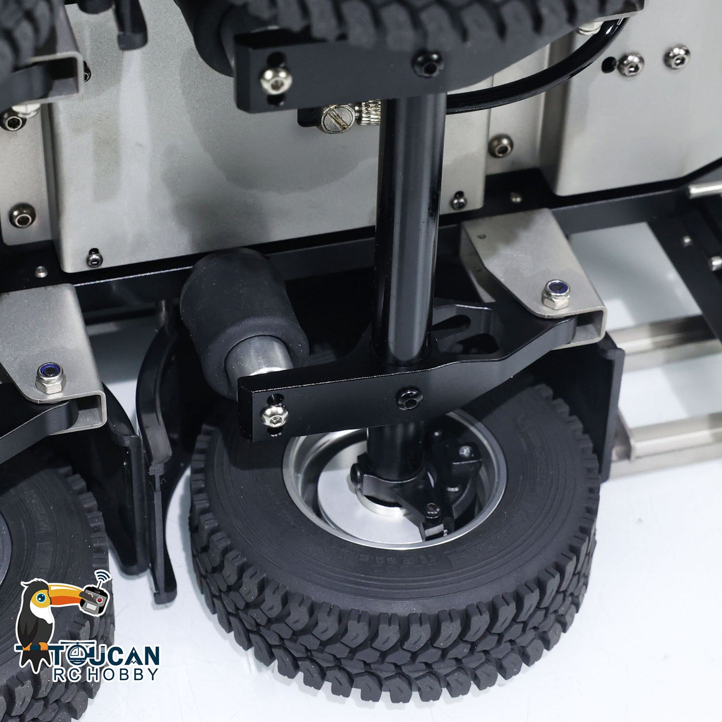 1/14 MD Modell 3 Achsen Hydraulischer RC Kippanhänger