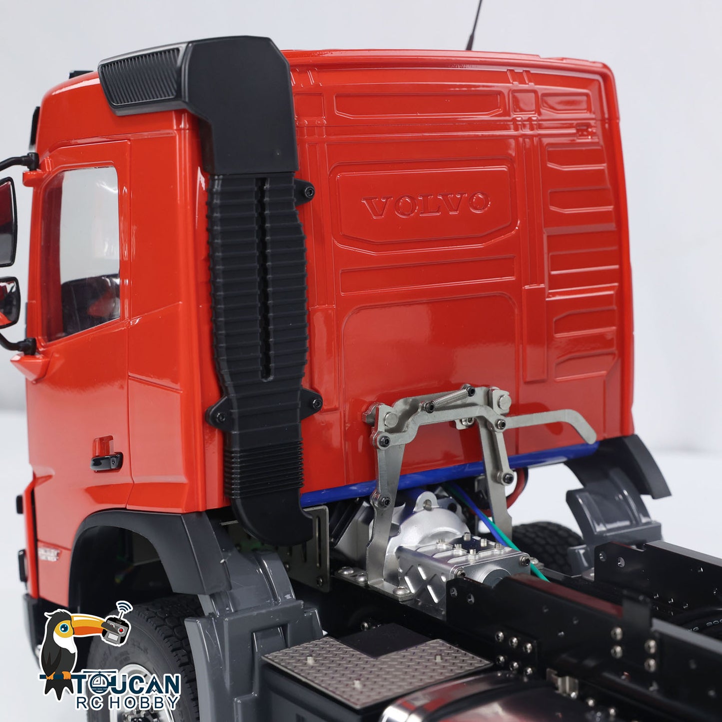 EN STOCK 1/14 Double E Volvo FMX RC Camion à benne basculante hydraulique 6x6 RC Dumper
