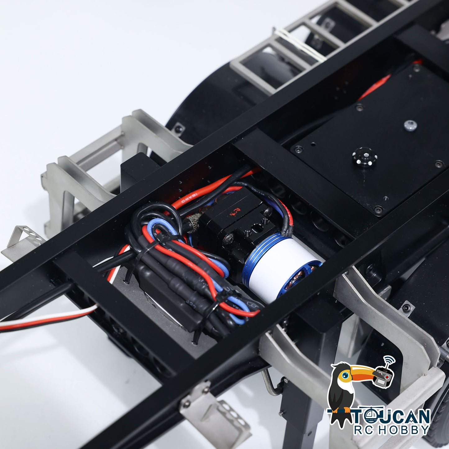 1/14 MD Modell 3 Achsen Hydraulischer RC Kippanhänger