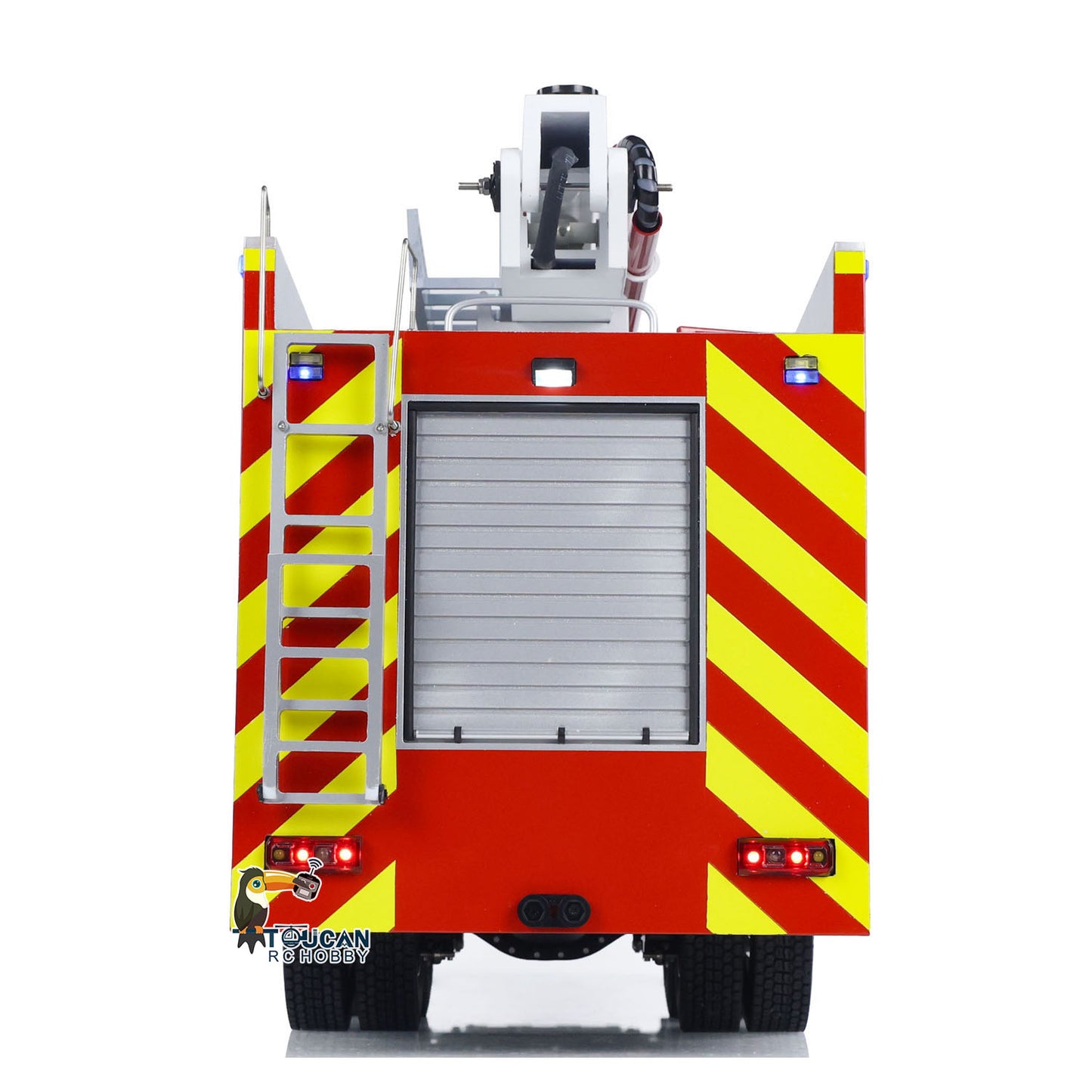 1/14 3363 Metal Chassis Snozzle High-reach Extendable Turret 8x4 RC Fire Truck