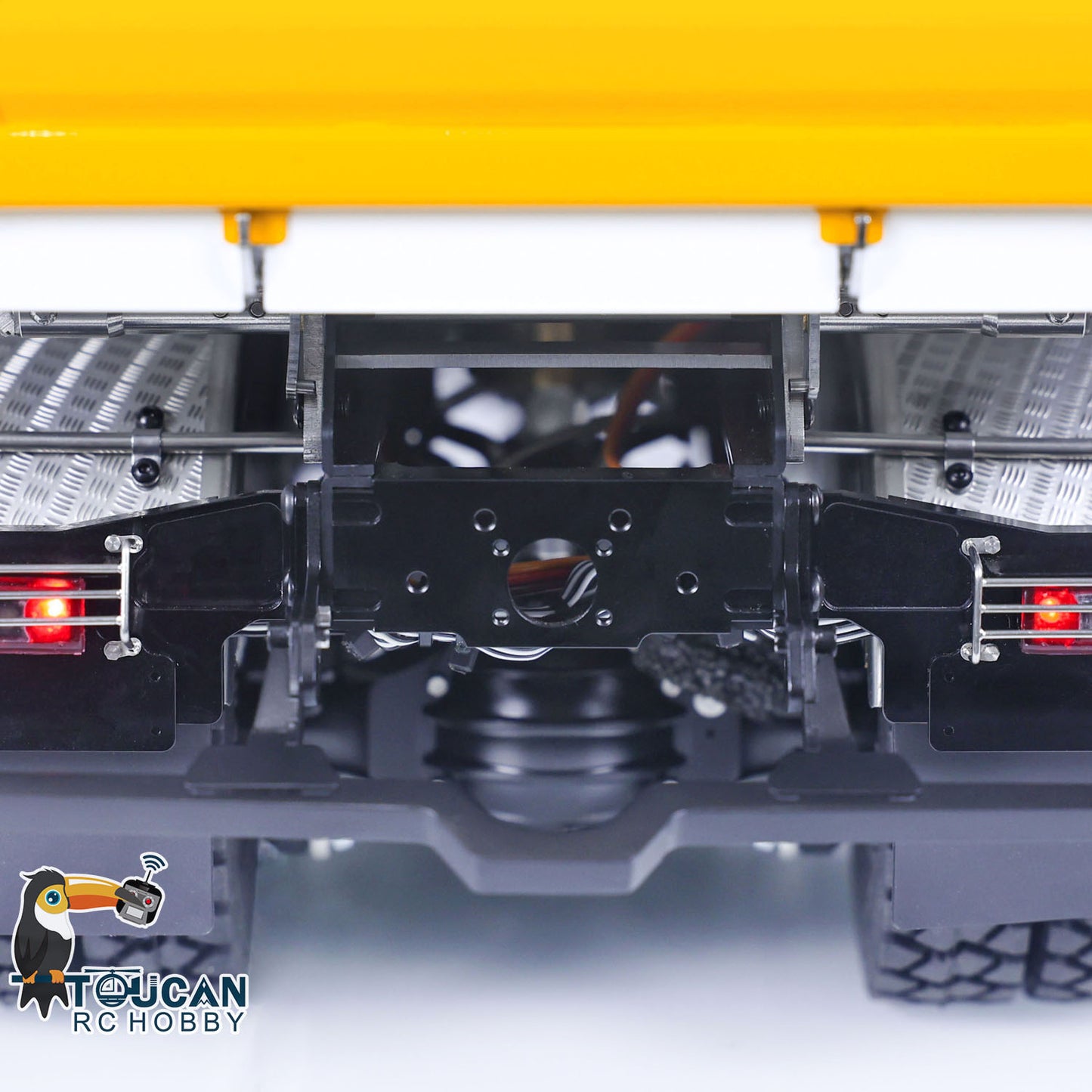 LESU 1/14 6x6 Metal 3 Axles RC Hydraulic Dumper Truck With K3363 Cabin A0009