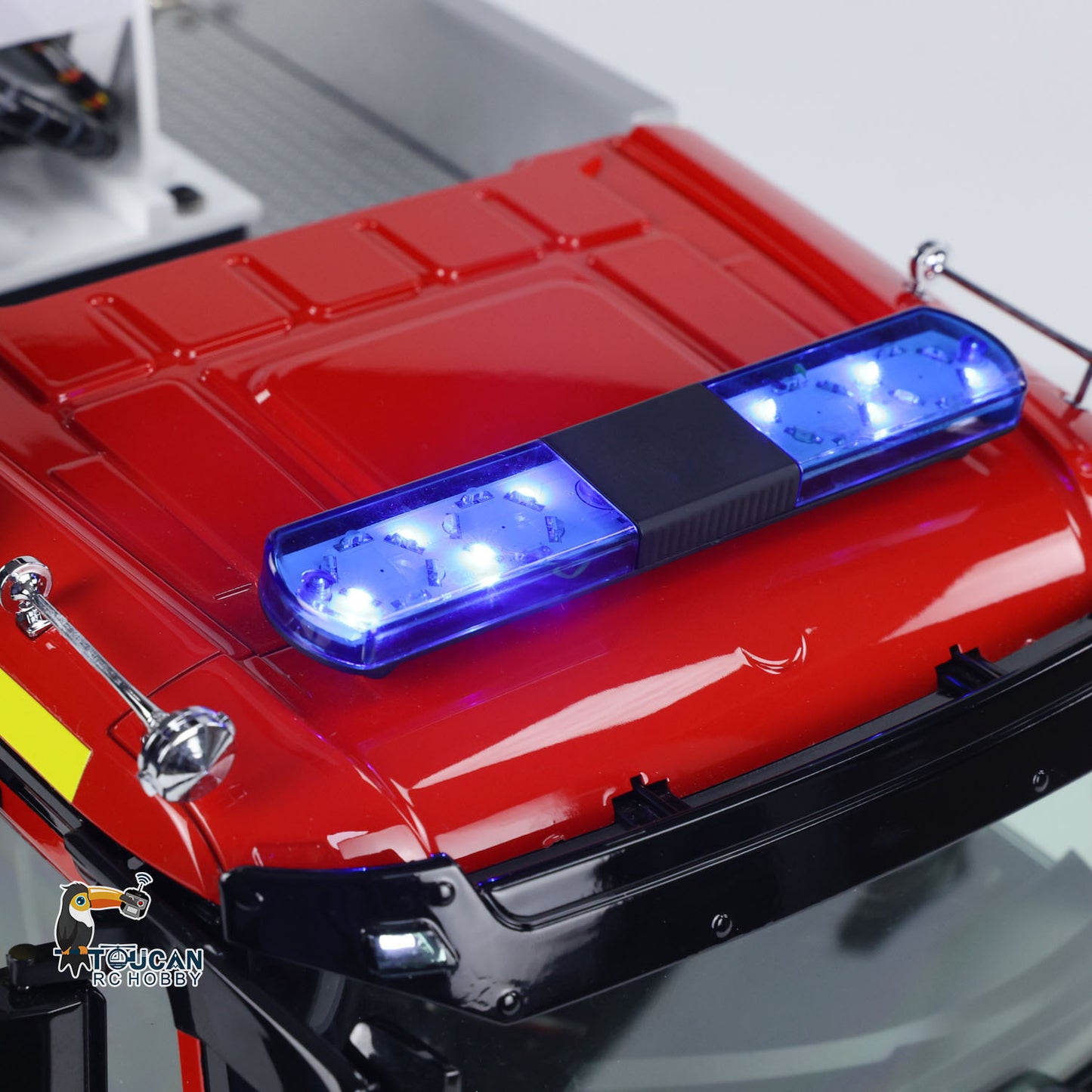 1/14 3363 Metal Chassis Snozzle High-reach Extendable Turret 8x4 RC Fire Truck