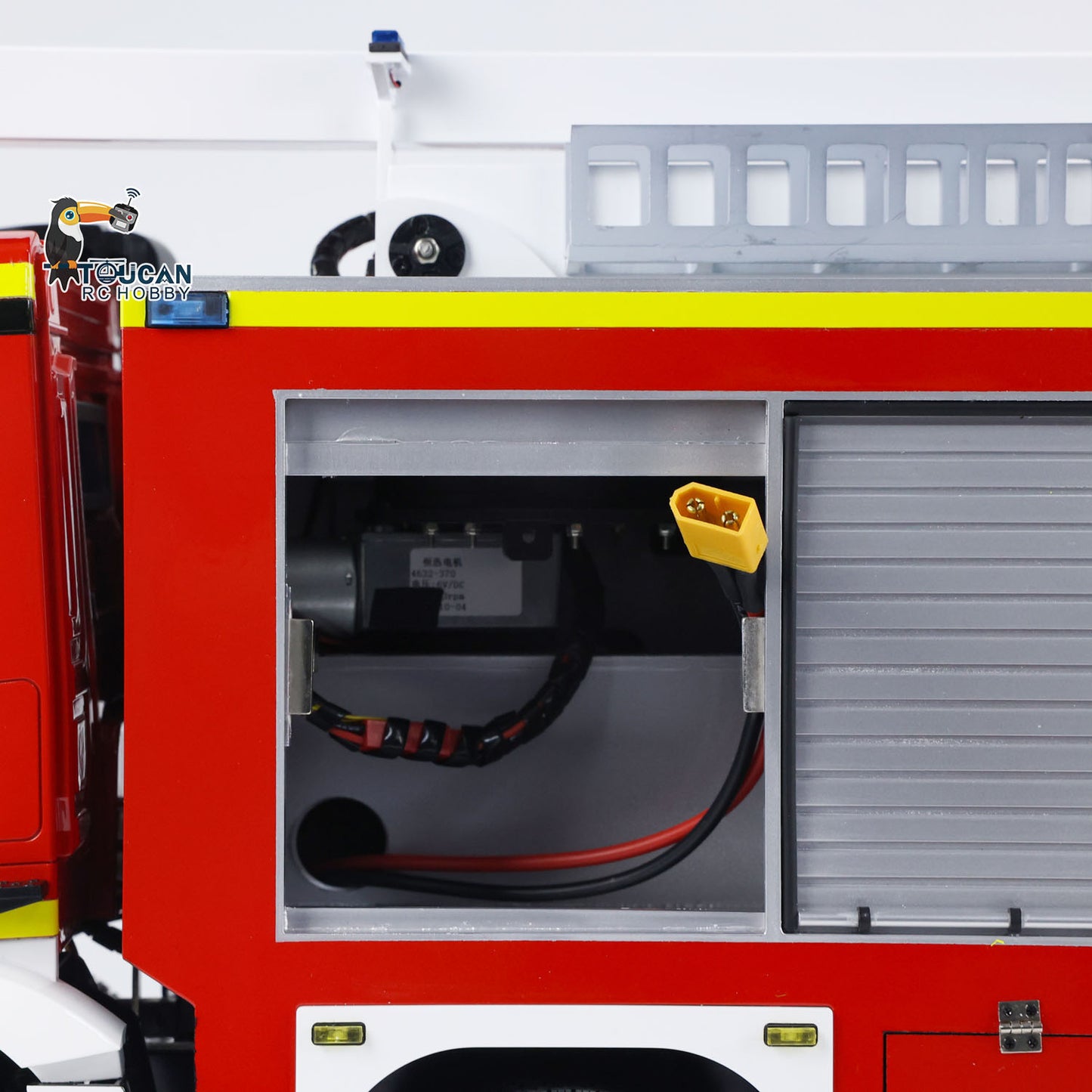 1/14 3363 Metal Chassis Snozzle High-reach Extendable Turret 8x4 RC Fire Truck
