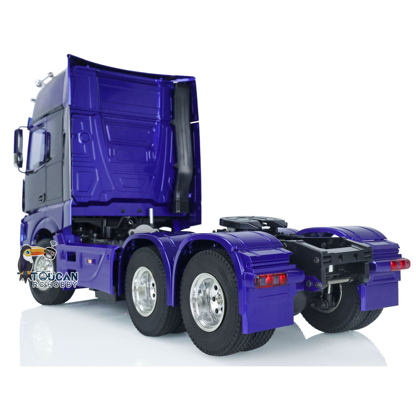 Camion tracteur télécommandé à 3 essieux 1/14 modèle de voiture 6x4