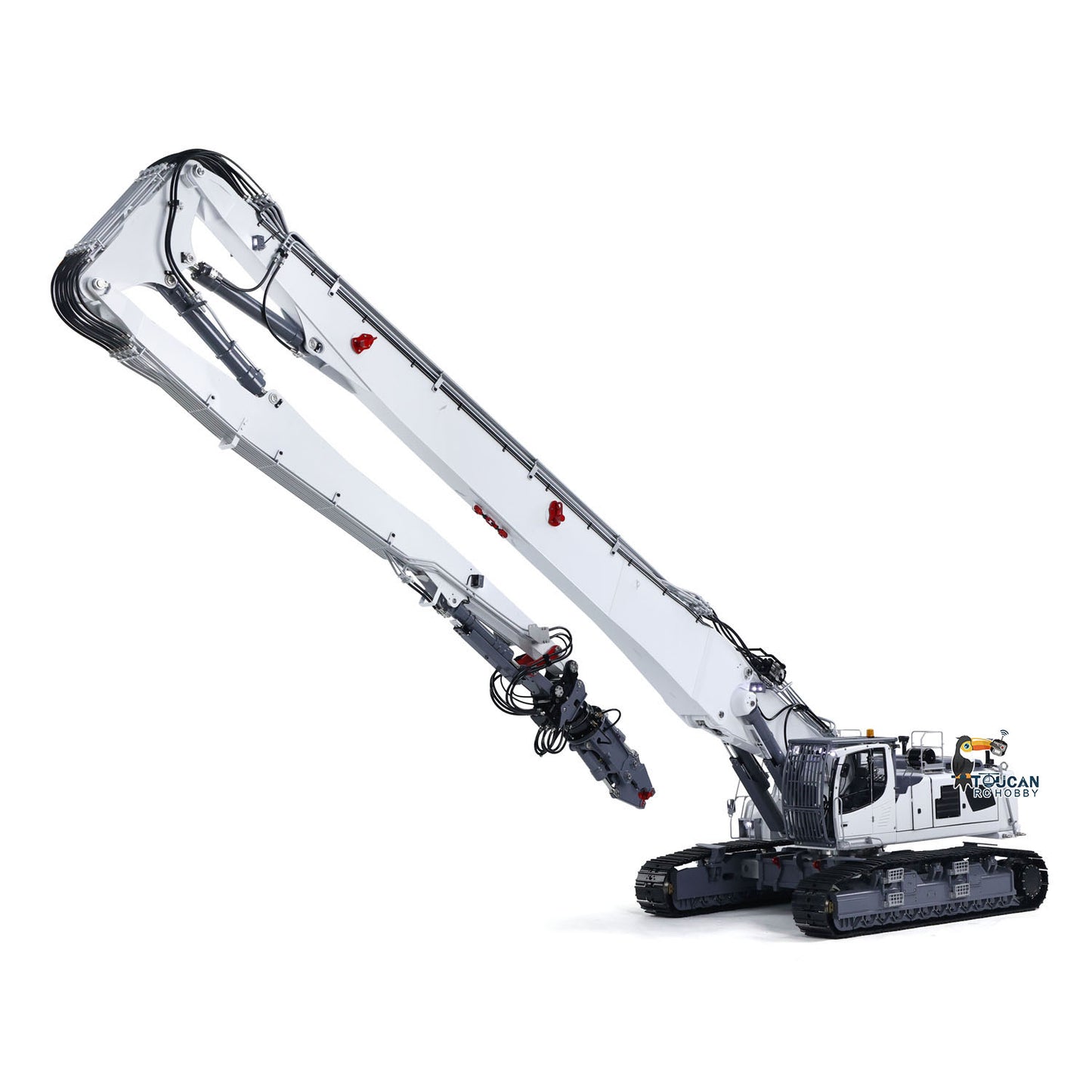 IN STOCK LESU 1/14 RC Full Hydraulic Demolition Excavator LR960 RTR Digger Frsky XE Radio RTR Version 960