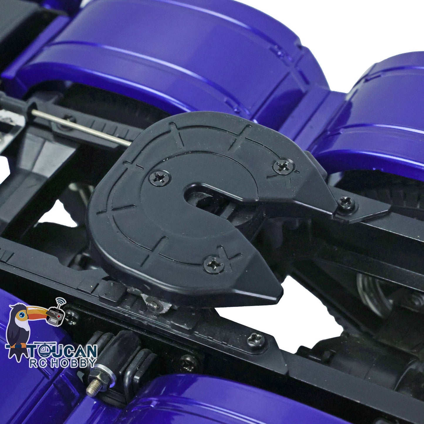 Camion tracteur télécommandé à 3 essieux 1/14 modèle de voiture 6x4