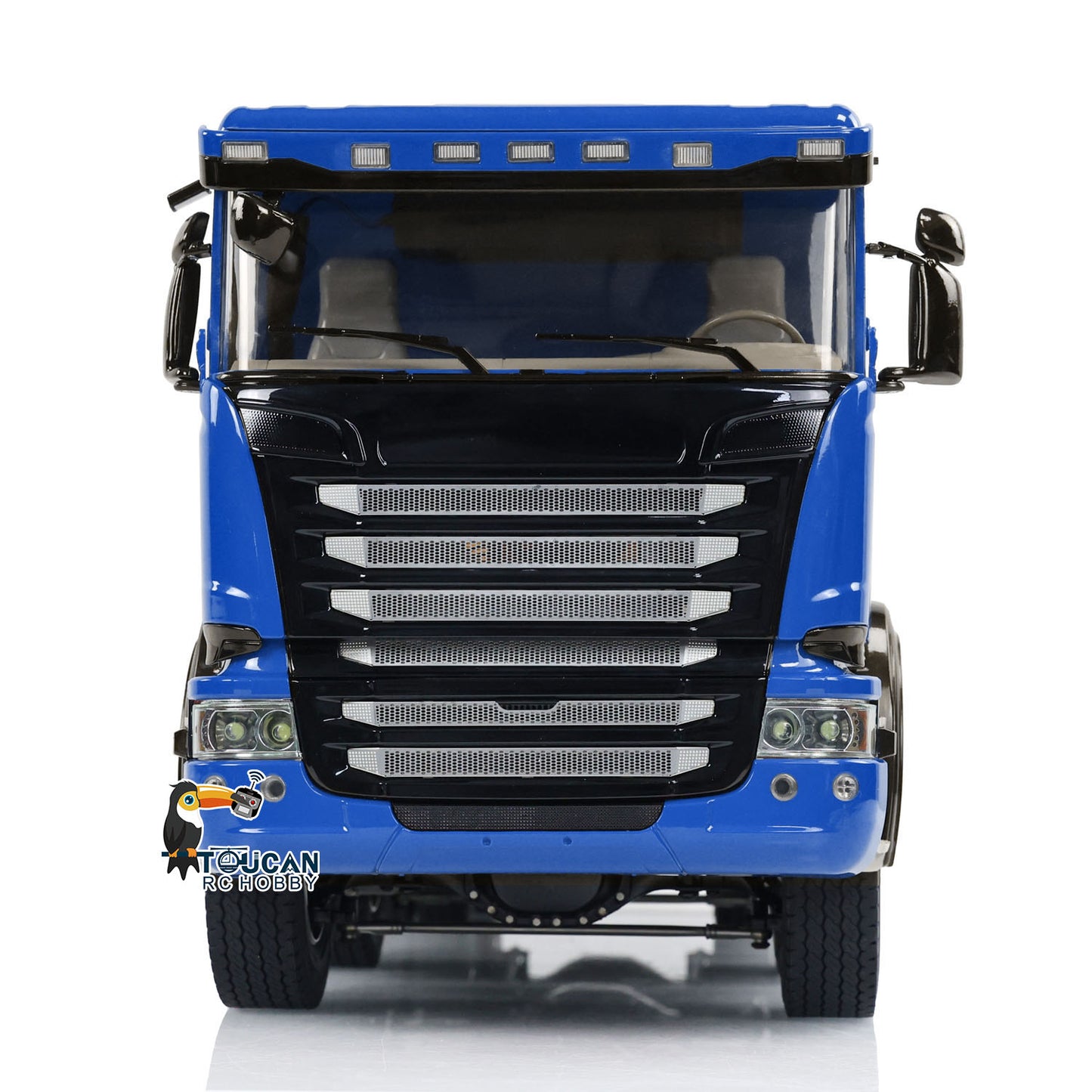 1:14 8x8 RC Hydraulic Dumper Metal Roll-on Full Truck With Trash High Bucket