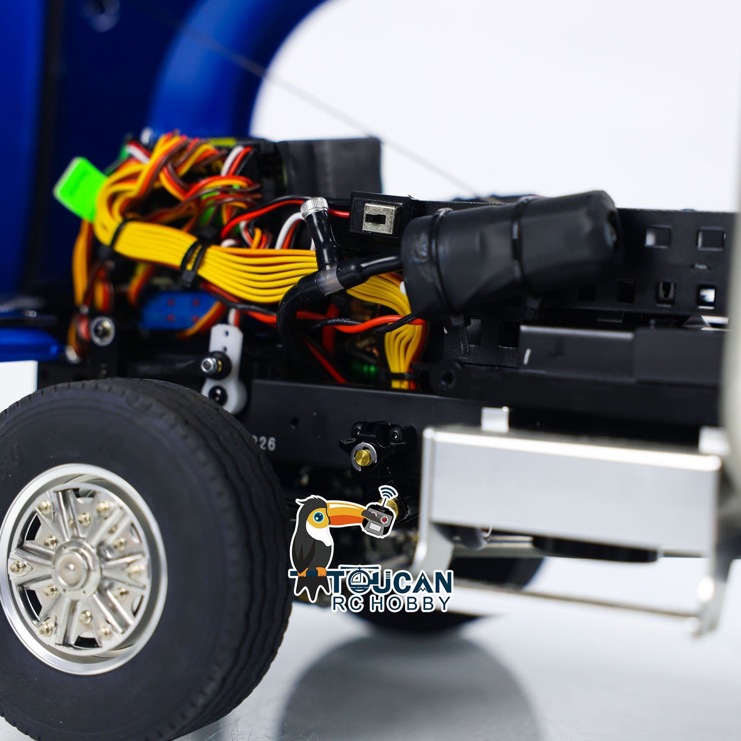 Châssis en métal 56344 pour camion tracteur TAMIYA 1/14 RC 6x6