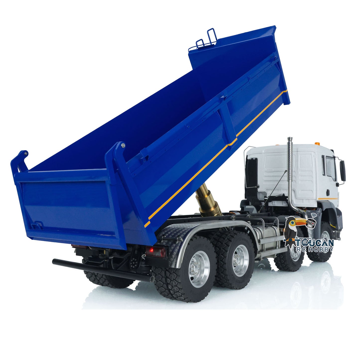 LESU 1/14 8X8 RTR Voiture à benne basculante hydraulique RC