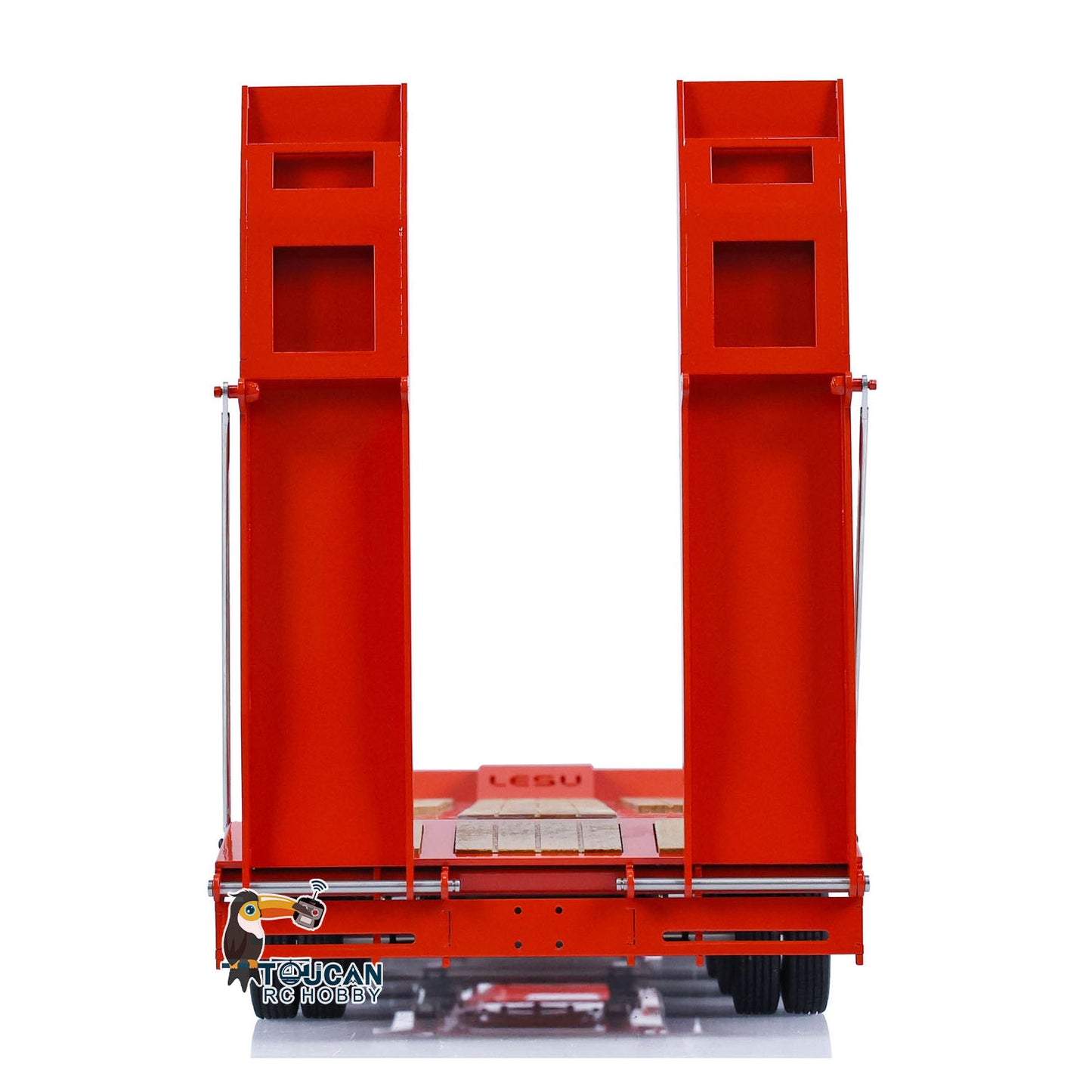 LESU Metal Flatbed Trailer for 1/14 RC Hydraulic Car