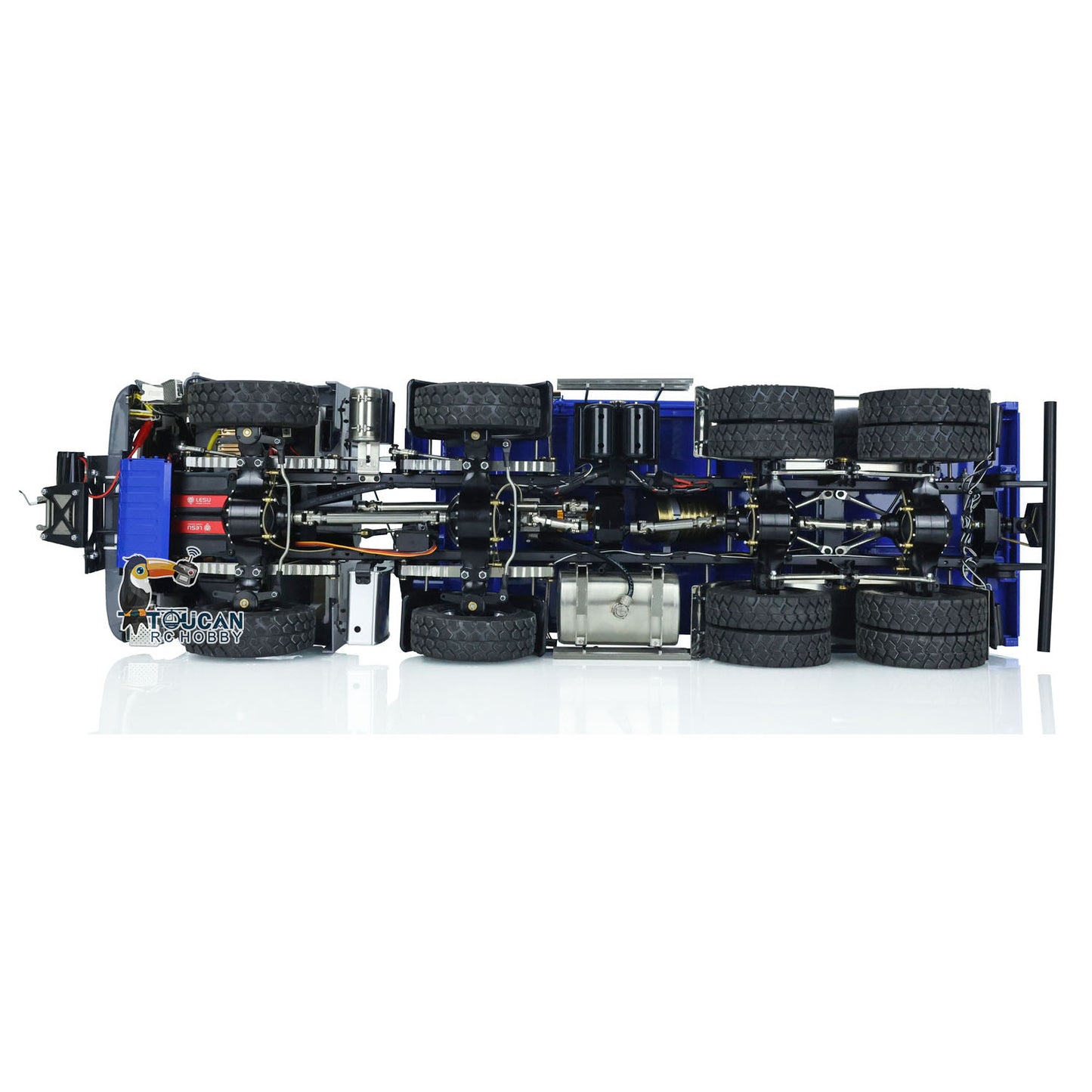 LESU 1/14 RC Muldenkipper für 8x8 TGS Metallchassis