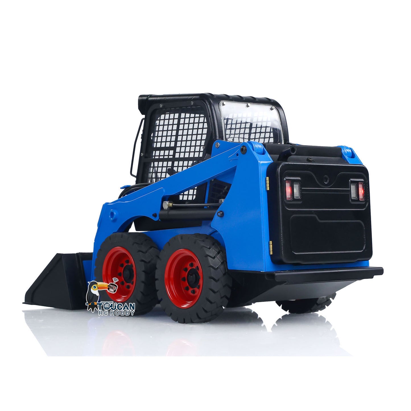 Metal 1/14 Hydraulic RC Skid-Steer Loader SM450 Remote Control Wheeled Car Model