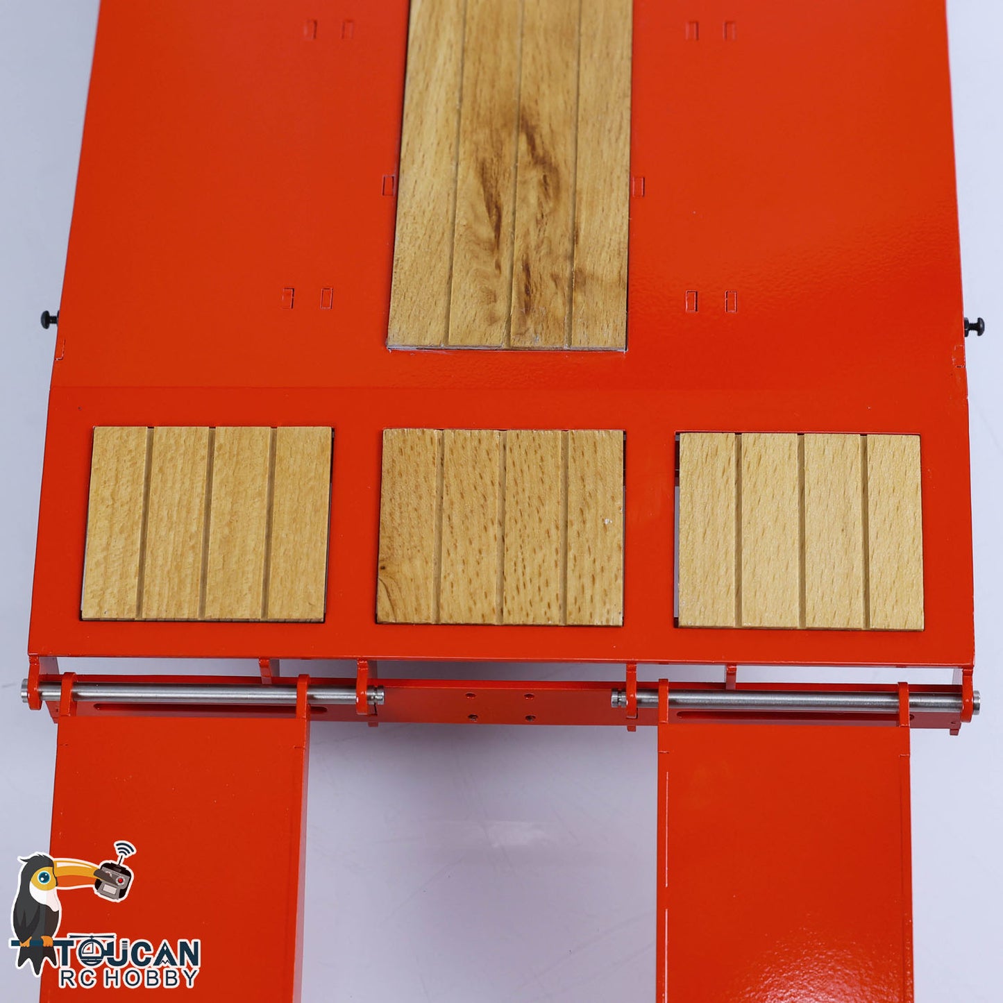 LESU Metal Flatbed Trailer for 1/14 RC Hydraulic Car