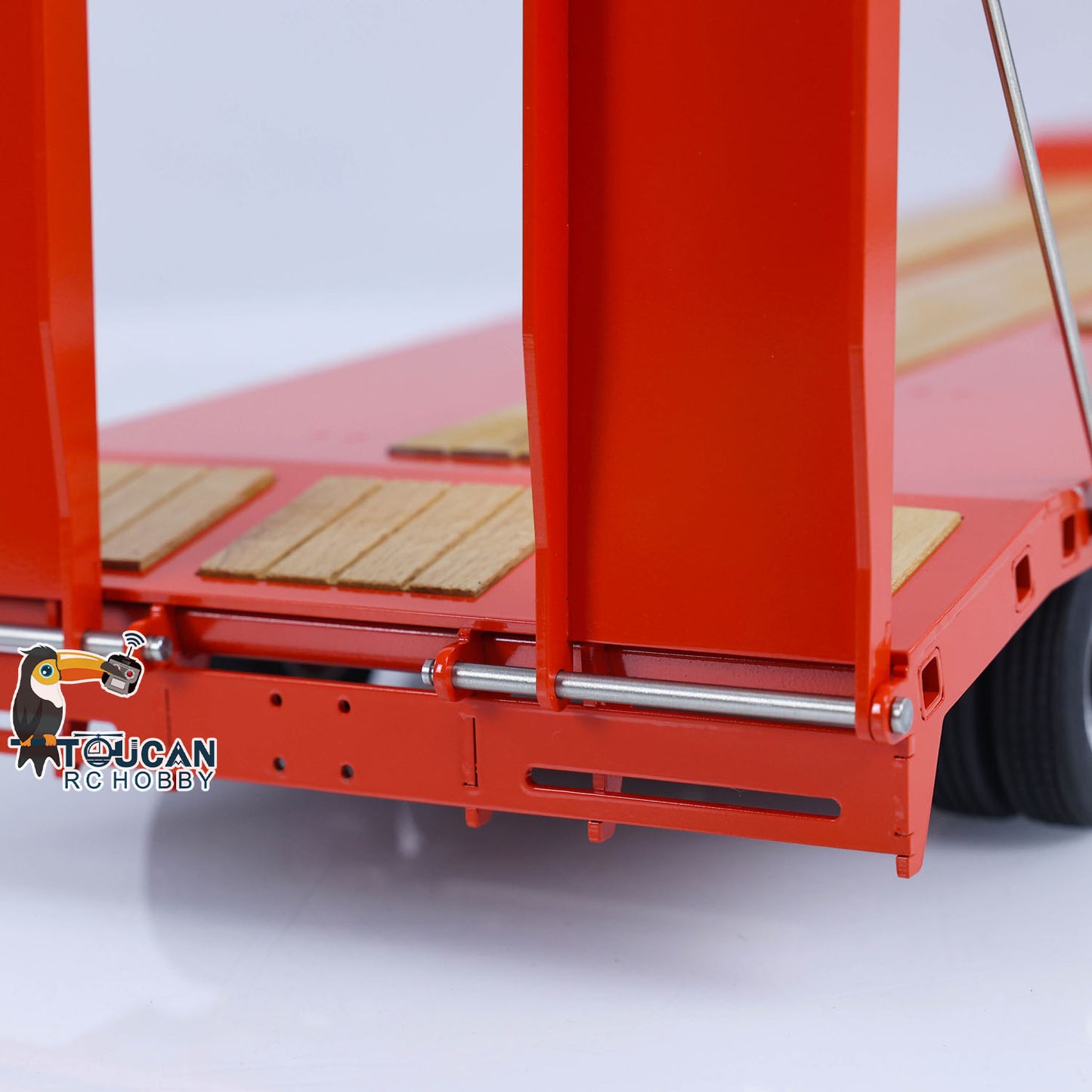LESU Metal Flatbed Trailer for 1/14 RC Hydraulic Car