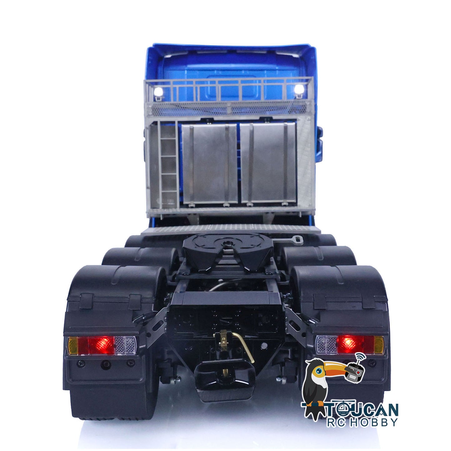 TOUCAN Metal Chassis 1/14 RC Tractor Truck 8x8 RTR Remote Control Car Sound Lights