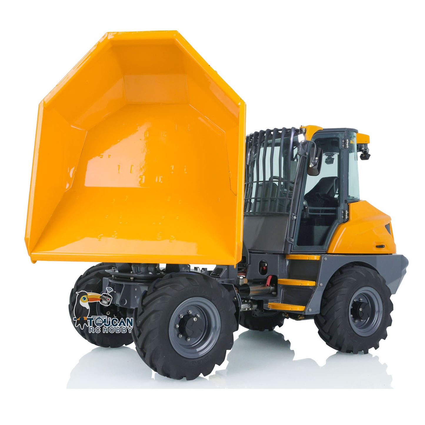 LESU 1/14 AOUE 6MDX Dumper articulé hydraulique assemblé en métal peint RTR A0011