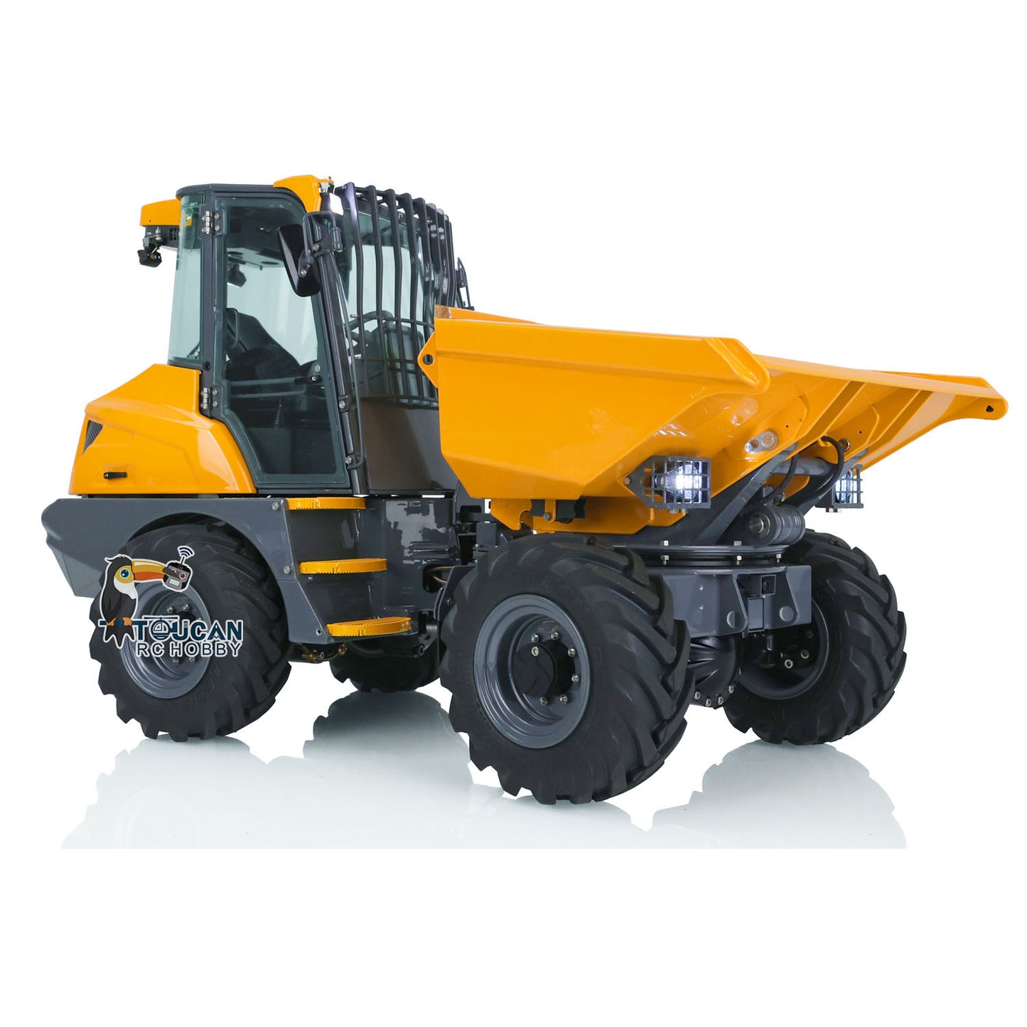 Camion à benne basculante hydraulique articulé LESU 1/14 6MDX 4X4 RC