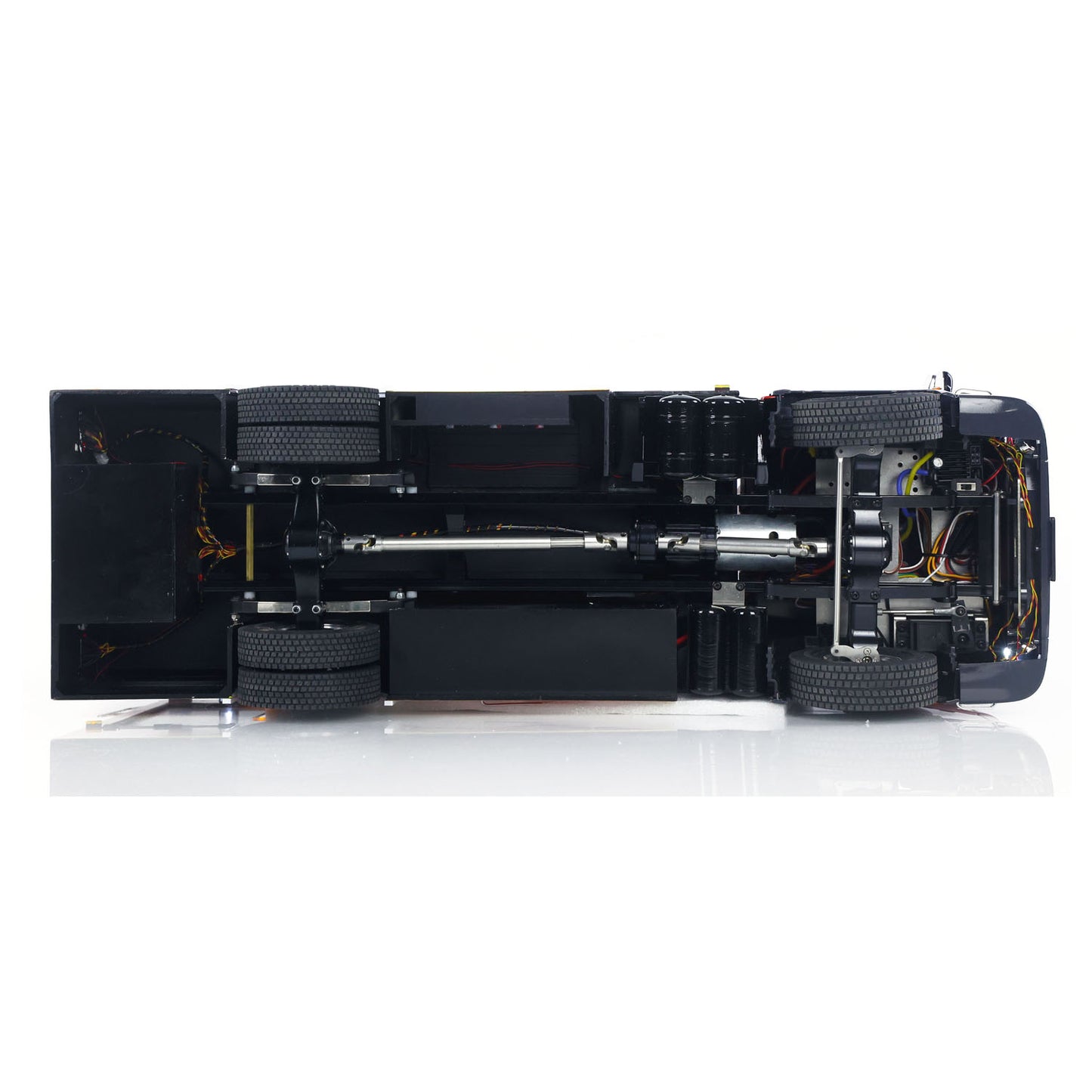 1/14 Electric Fire Truck SC 770S Remote Control Vehicle i6S Radio Metal Chassis 11.1V Battery 2Speed Gerabox Water Spraying RC Model Car