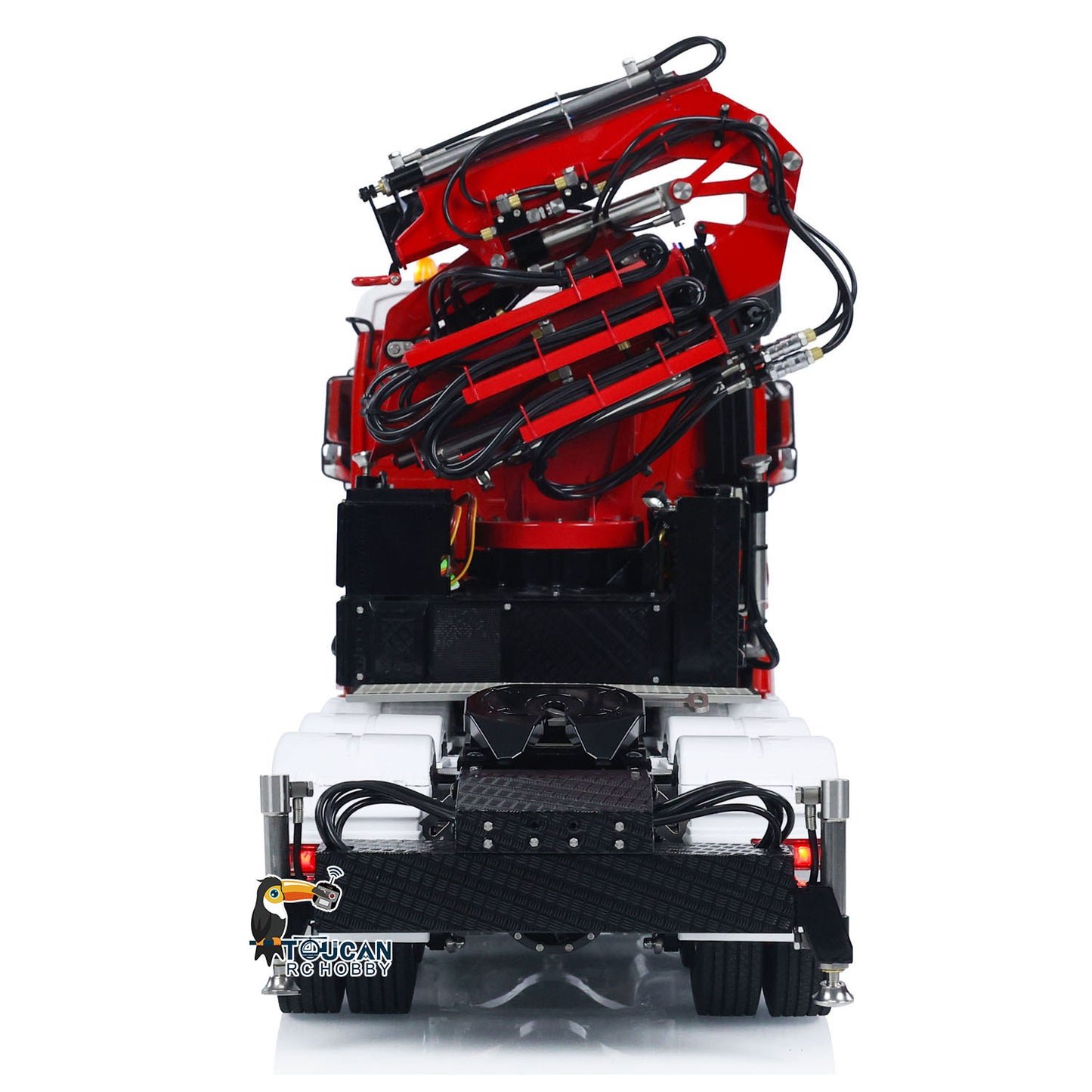 LESU 8x8 1/14 RC Camion tracteur à grue hydraulique avec bras de flèche