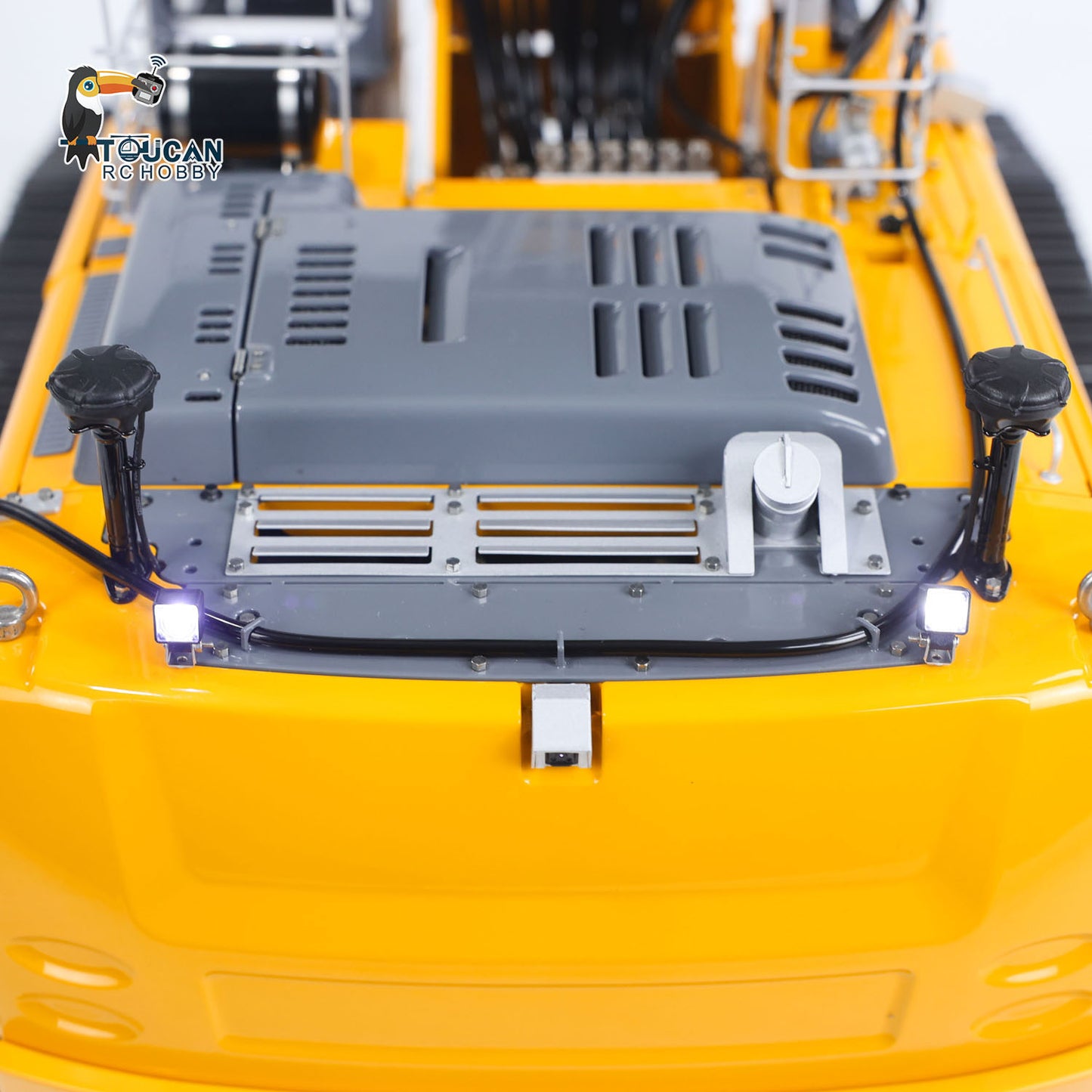 LESU 1/14 RC Full Hydraulic Excavator LR960 RTR Digger Frsky XE Radio Battery Without Sound System