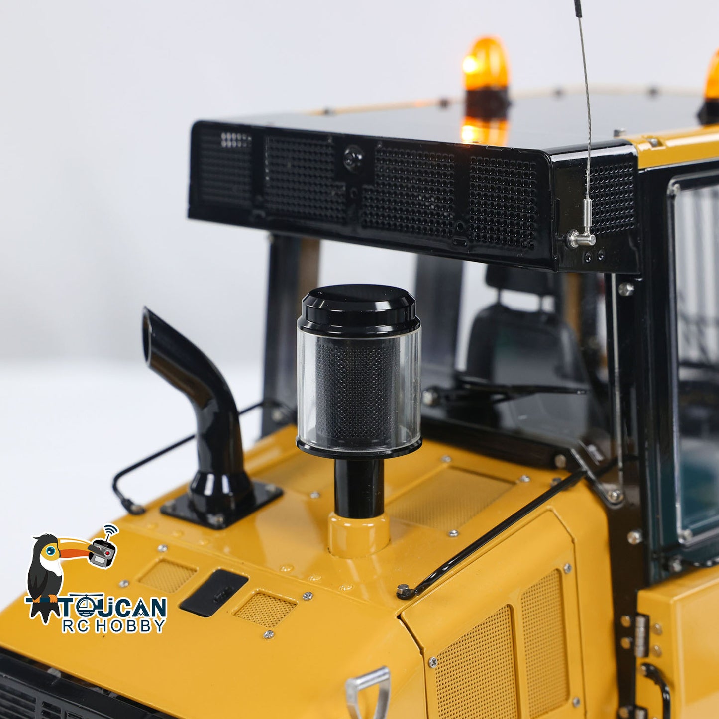 LESU 1/14 RC Hydraulic Loader Upgrade 973K Tracked Car Openable Bucket Rear Plow Painted Assembled PNP