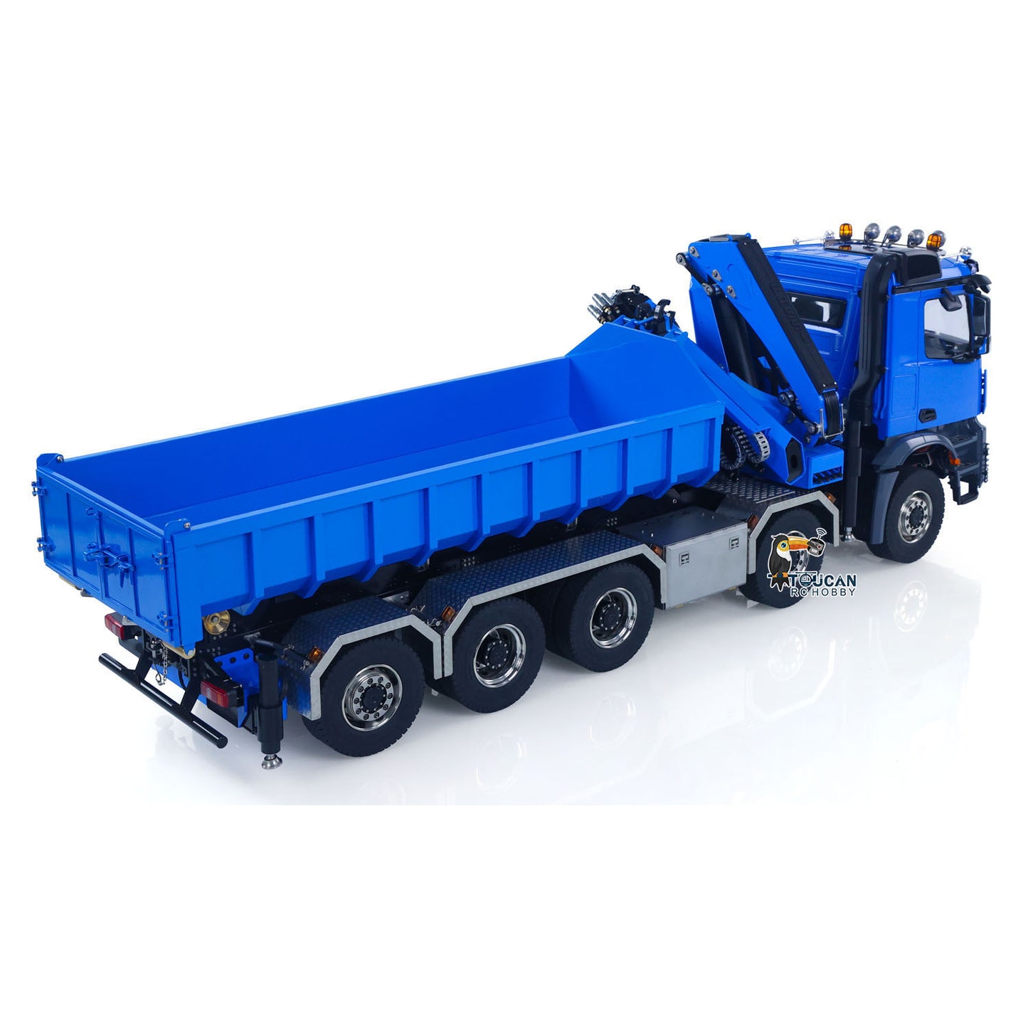 1/14 10x10 RC Hydraulikkran-Muldenkipper mit normaler Metallschaufel