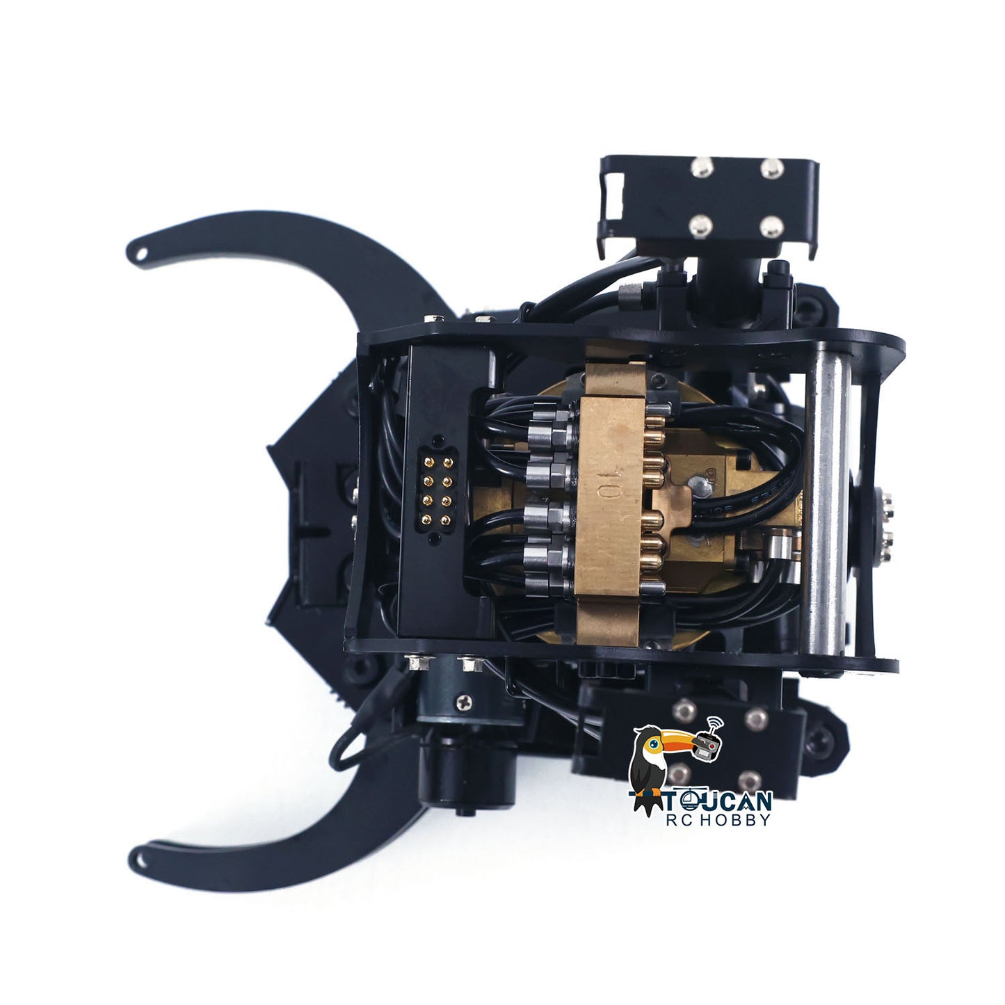SFROG 3CH Valve Hydraulic Wrist for 1/14 Metal RC Excavator E400 Pro Remote Control Digger Model Construction Machine Vehicle