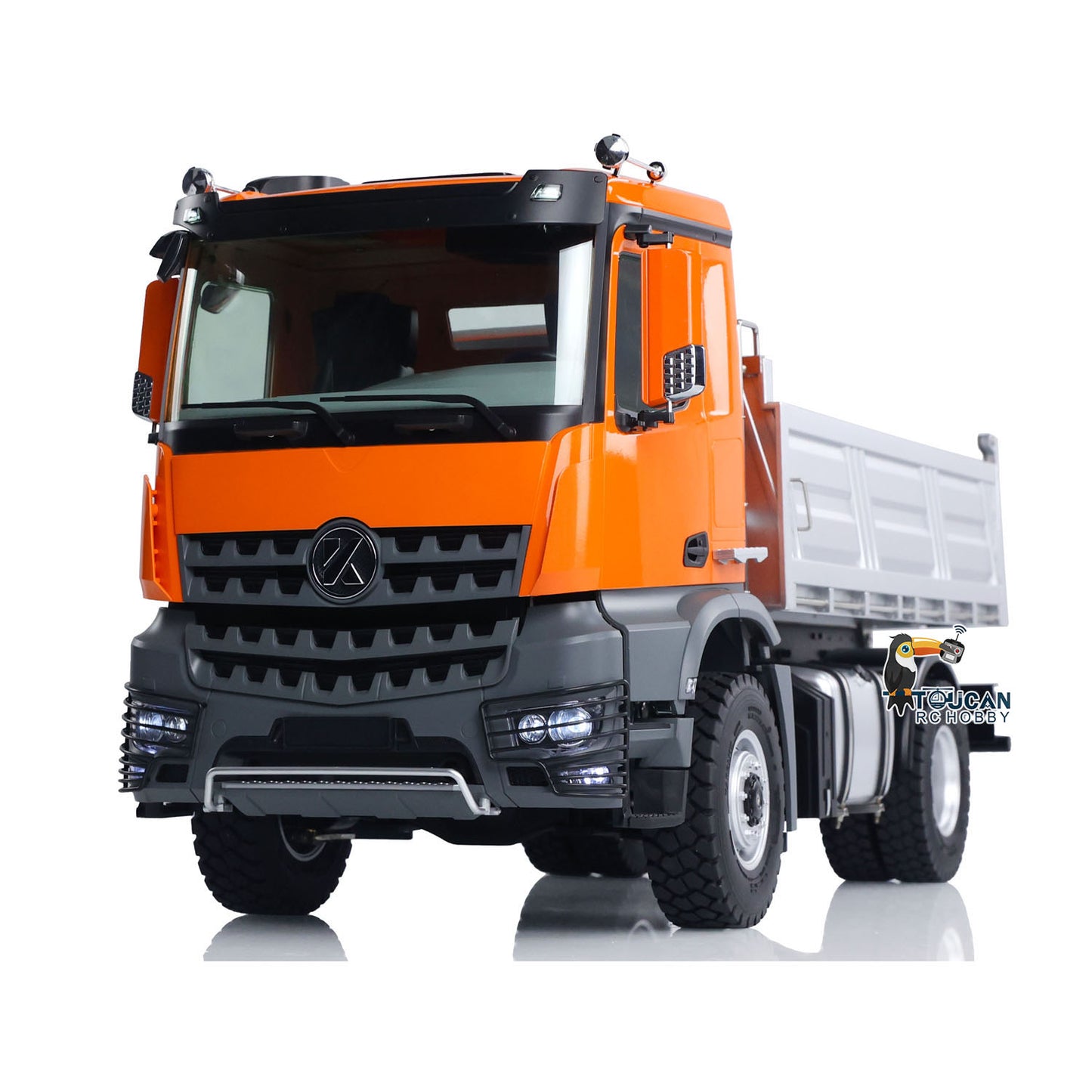 US STOCK 1/14 Kabolite 5701 RC Dump Truck 4x4 Remote Control Dumper Car Sound Light Model