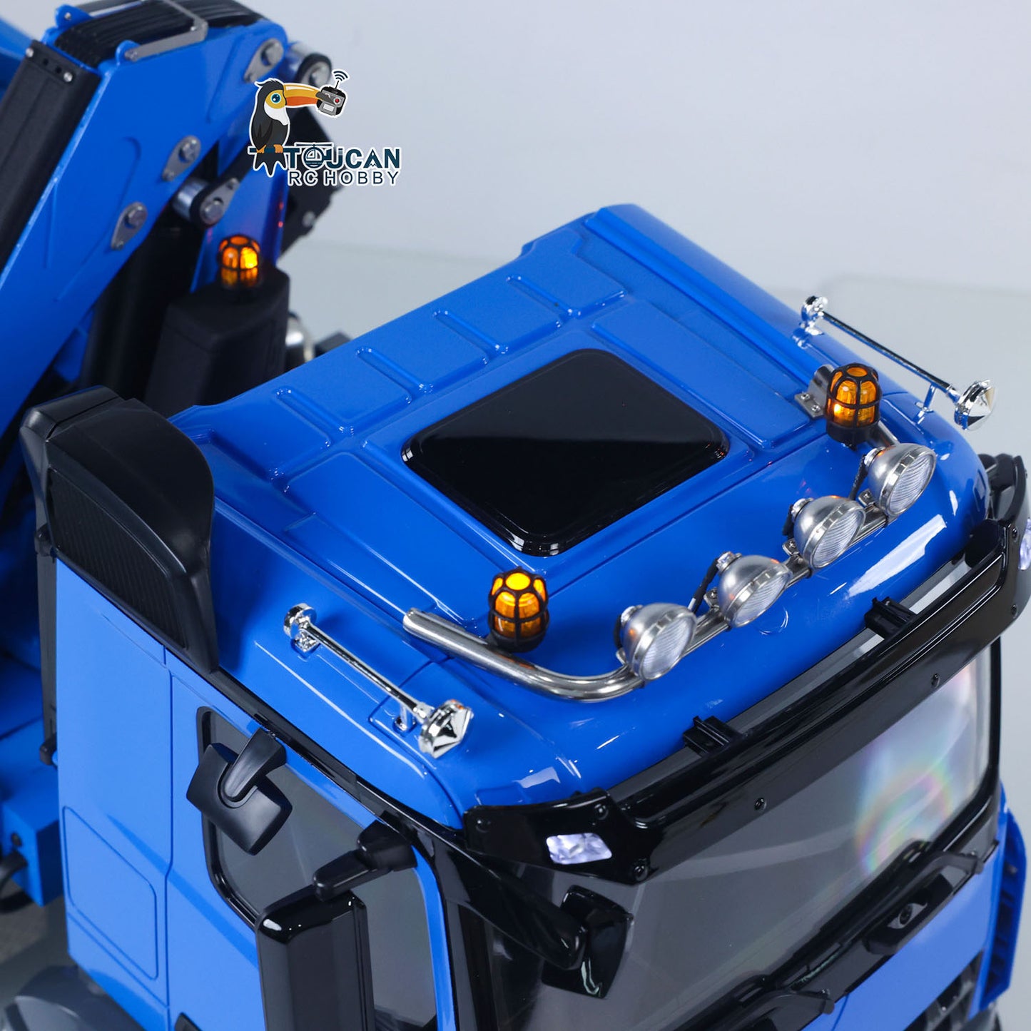 1/14 10x10 RC Hydraulikkran-Muldenkipper mit normaler Metallschaufel