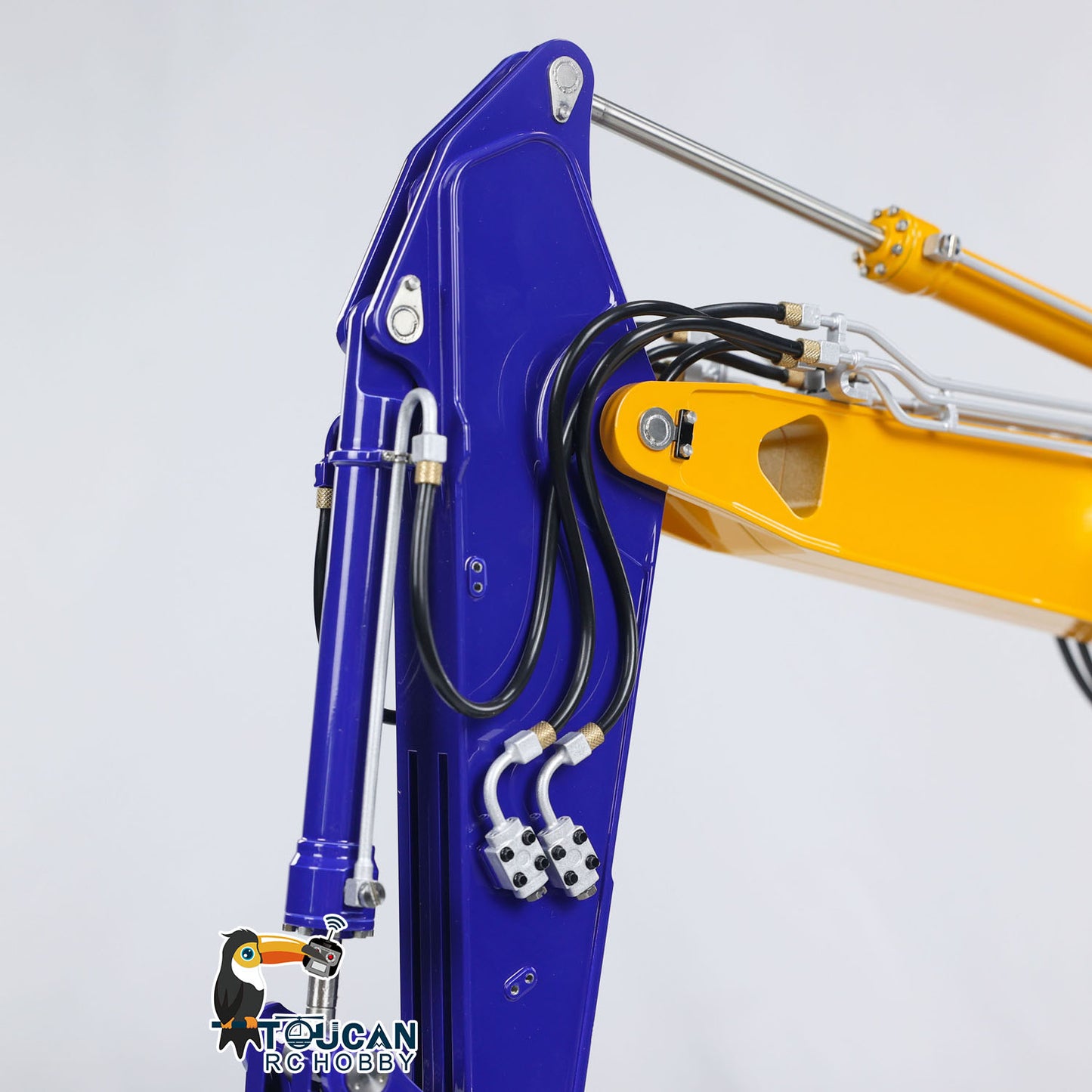 LESU 1/14 3-bras Aoue-LR945 RC Pelle hydraulique PNP Modèle Système d'éclairage