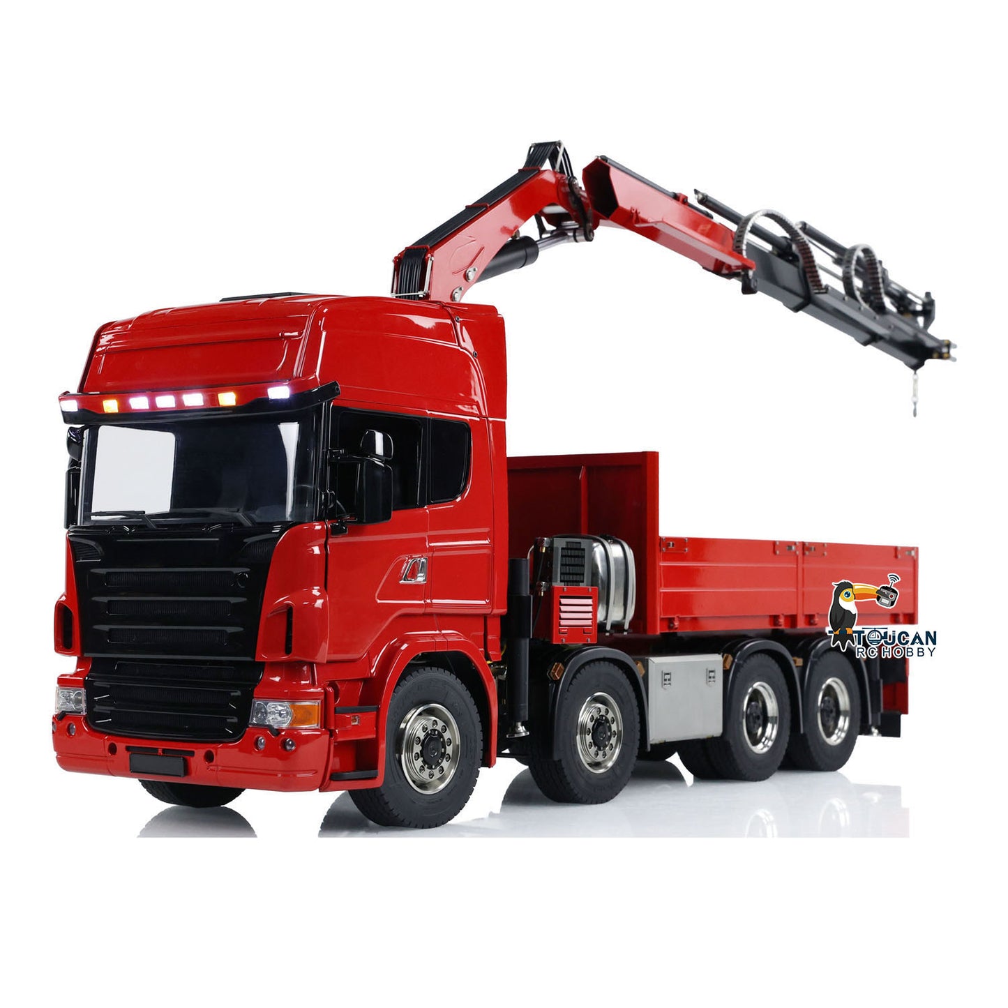 Camion tracteur à grue hydraulique RC 1/14 8x8 PNP