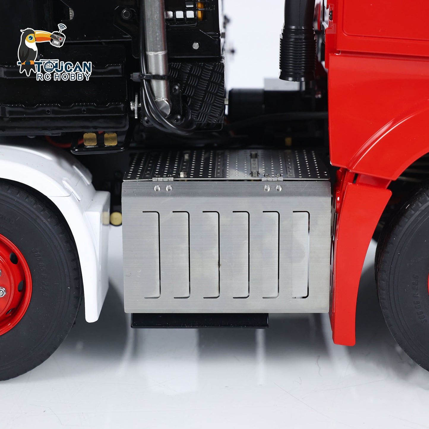 LESU 8x8 1/14 RC Camion tracteur à grue hydraulique avec bras de flèche