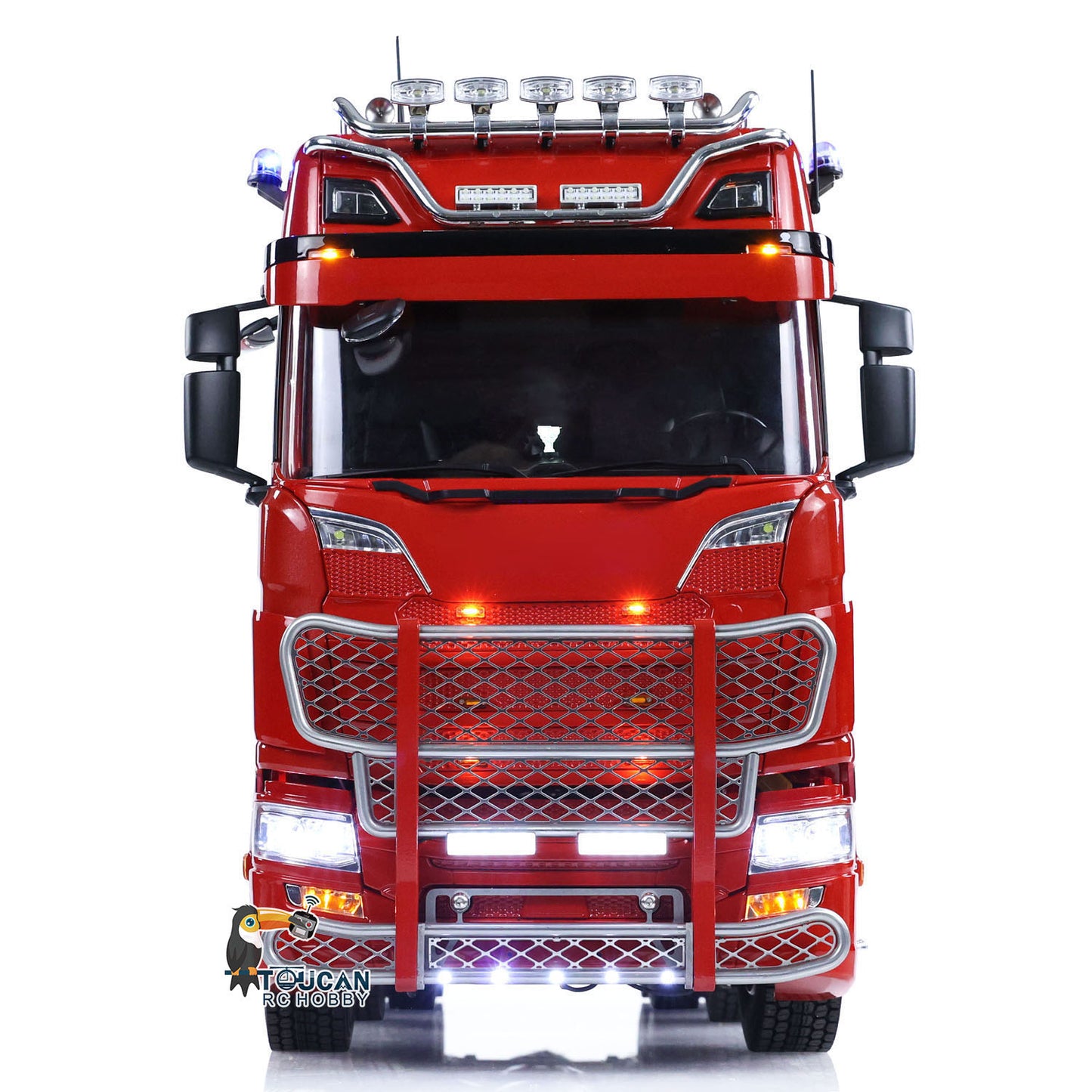 1/14 RC Tractor Truck 770S 8x8 Metal Chassis Remote Control Lorry Lock Differential 3Speed Cab Suspension Smoking ST8 Battery