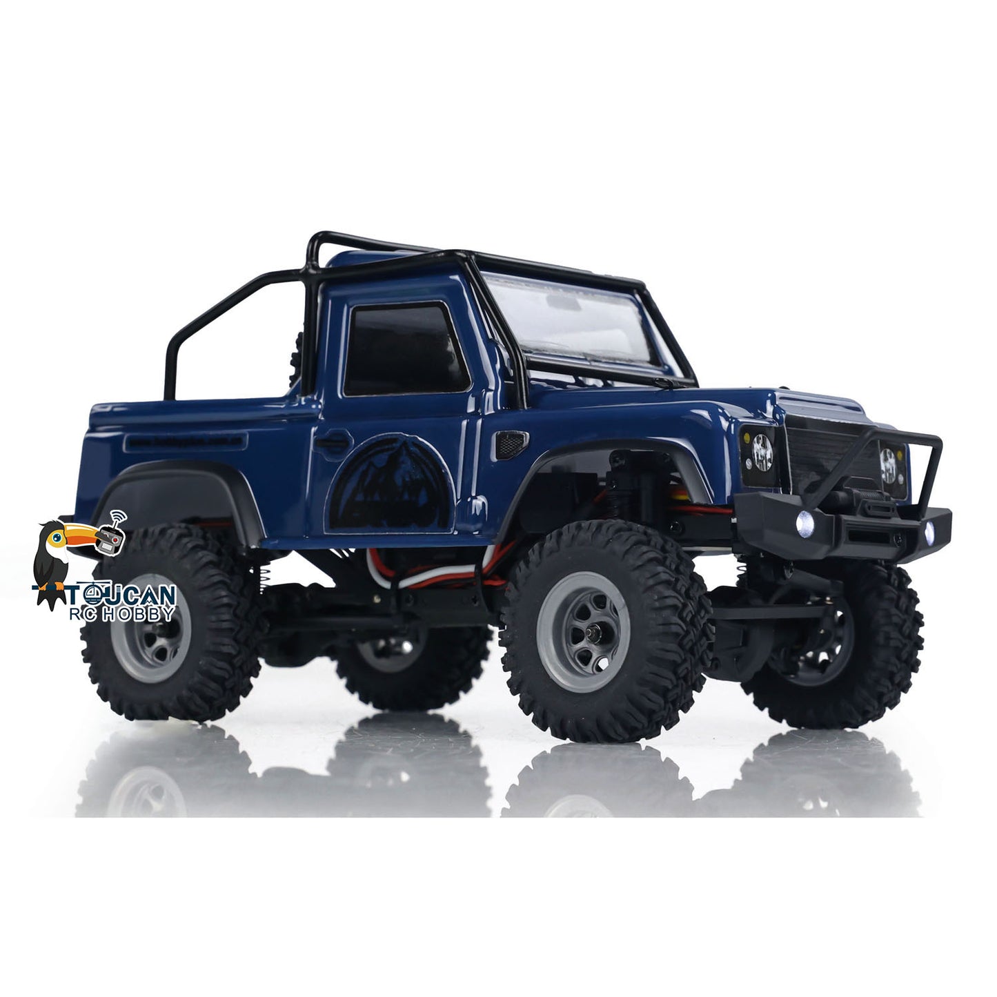 1/24 Mini Remote Control Climbing Crawler Car 4x4 4WD RC Off-road Vehicles Model