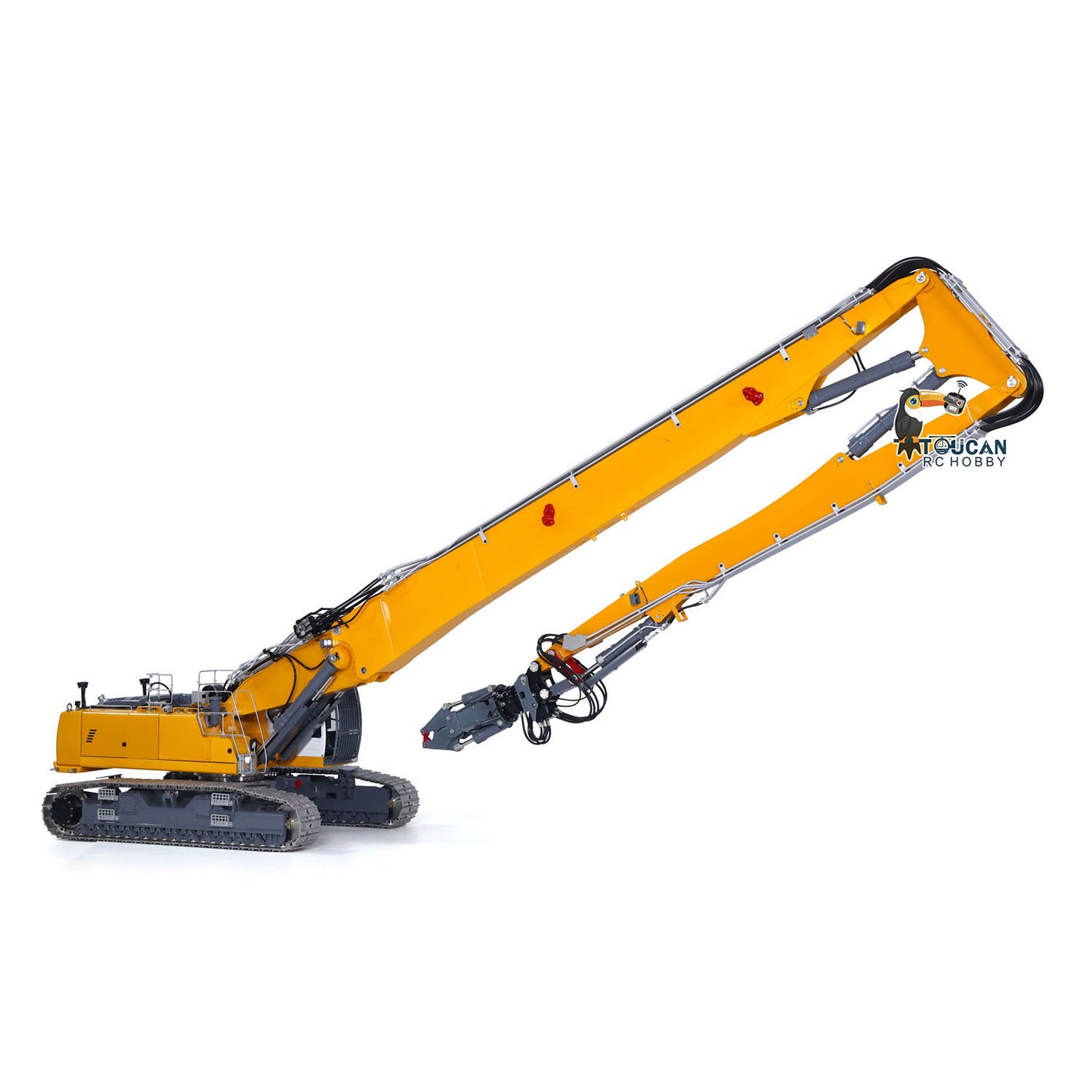 LESU 1/14 RC Excavatrice de démolition entièrement hydraulique LR960 RTR Digger Frsky XE Radio RTR Version 960