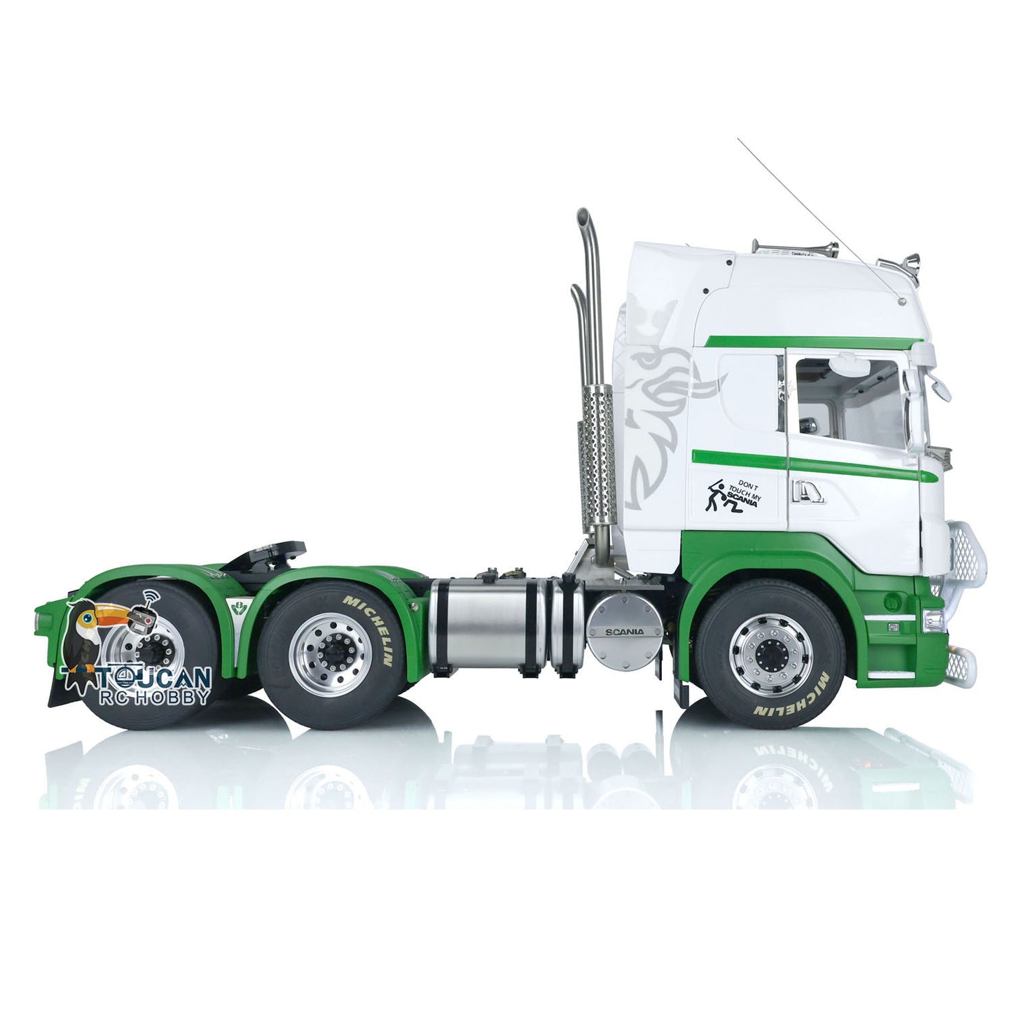 LESU 1/14 6x6 Scani Tamiya RTR RC Traktor Lkw Mit Metall Chassis