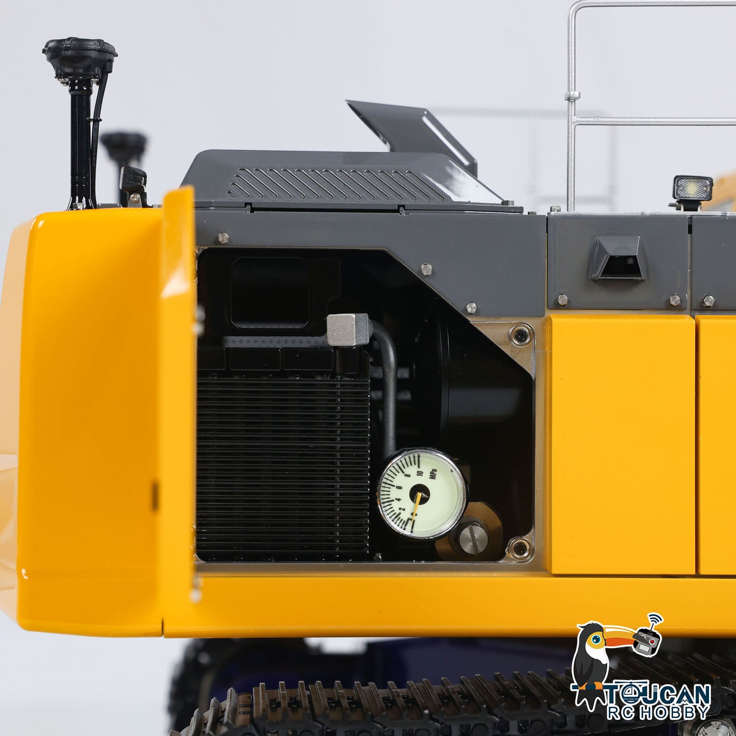 LESU 1/14 3-bras Aoue-LR945 RC Pelle hydraulique PNP Modèle Système d'éclairage