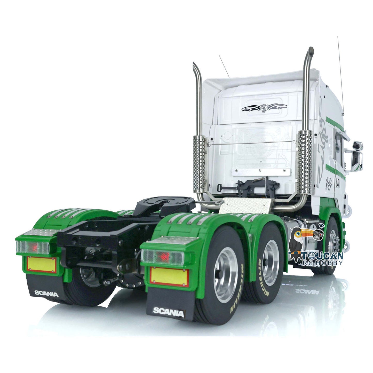 LESU 1/14 6x6 Scani Tamiya RTR RC Traktor Lkw Mit Metall Chassis