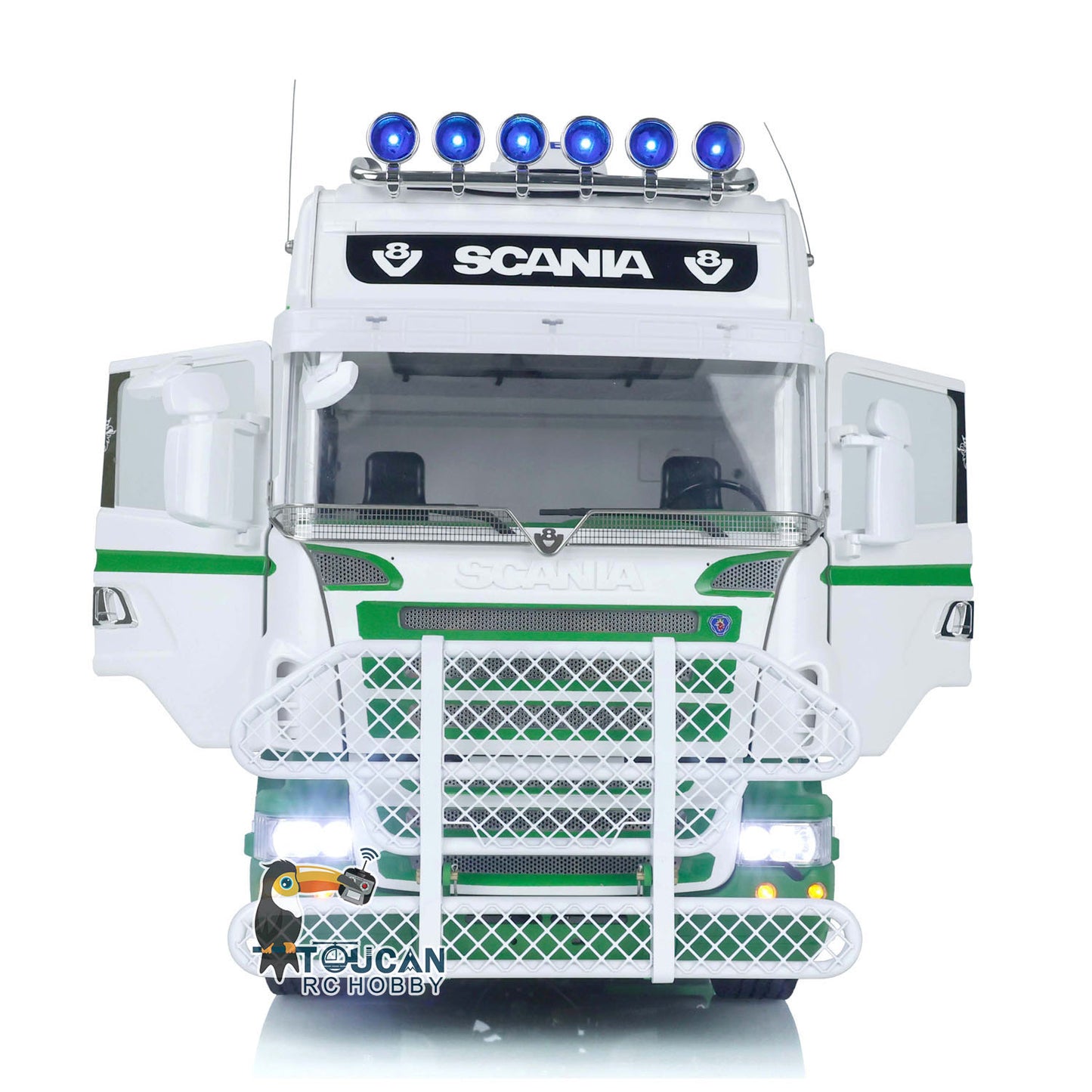 LESU 1/14 6x6 Scani Tamiya RTR RC Traktor Lkw Mit Metall Chassis