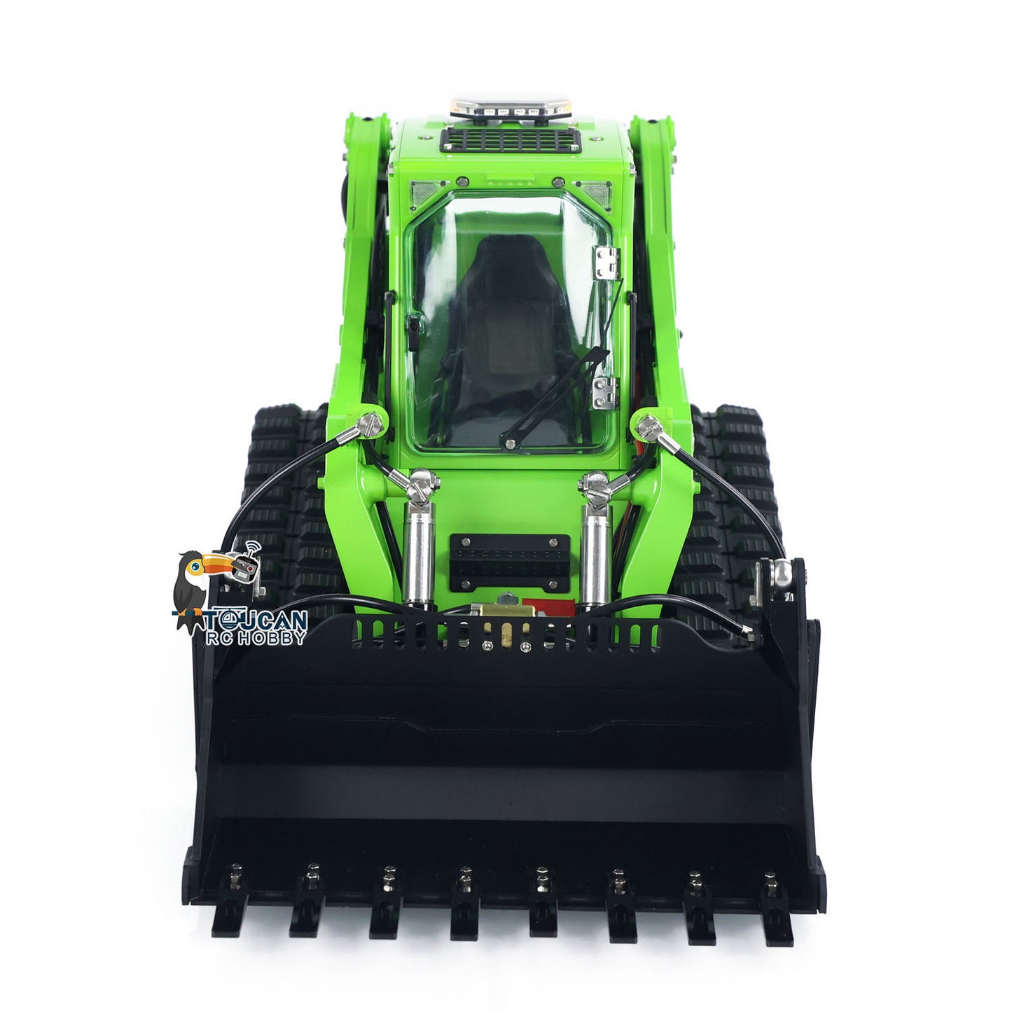 LESU 1/14 Aoue LT5 RC Hydraulic Skid-Steer Loader Electric Cleaner I6S Radio Battery RTR Remote Control Construction Car