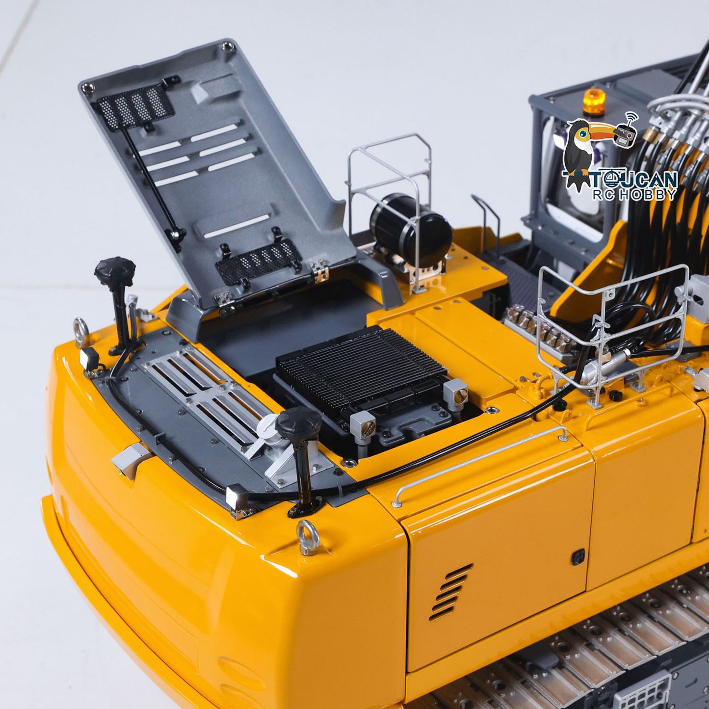 LESU 1/14 RC Excavatrice de démolition entièrement hydraulique LR960 RTR Digger Frsky XE Radio RTR Version 960
