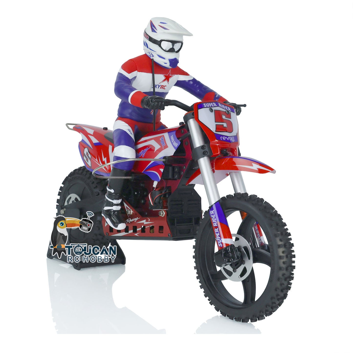 Skyrc Super Rider SR5 1/4 Maßstab Rot RTR RC Motorrad