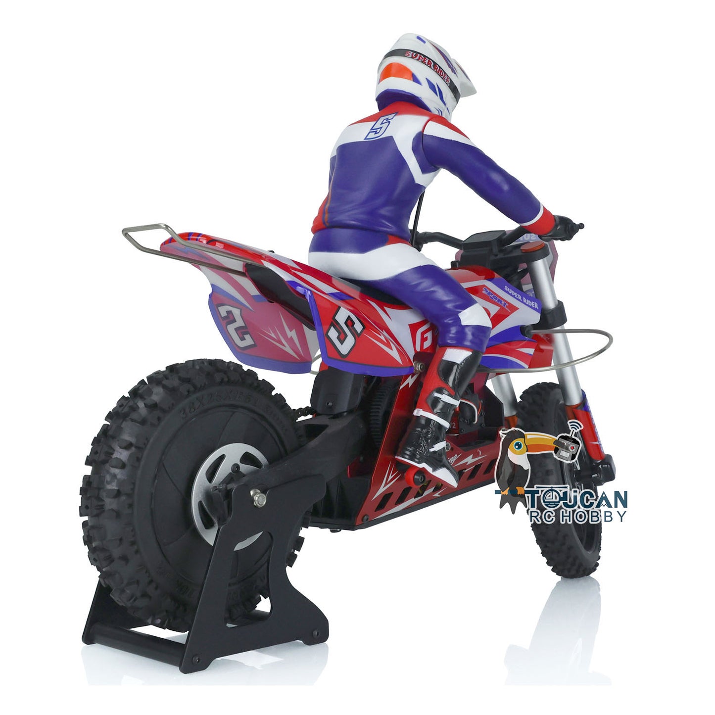 Skyrc Super Rider SR5 1/4 Maßstab Rot RTR RC Motorrad