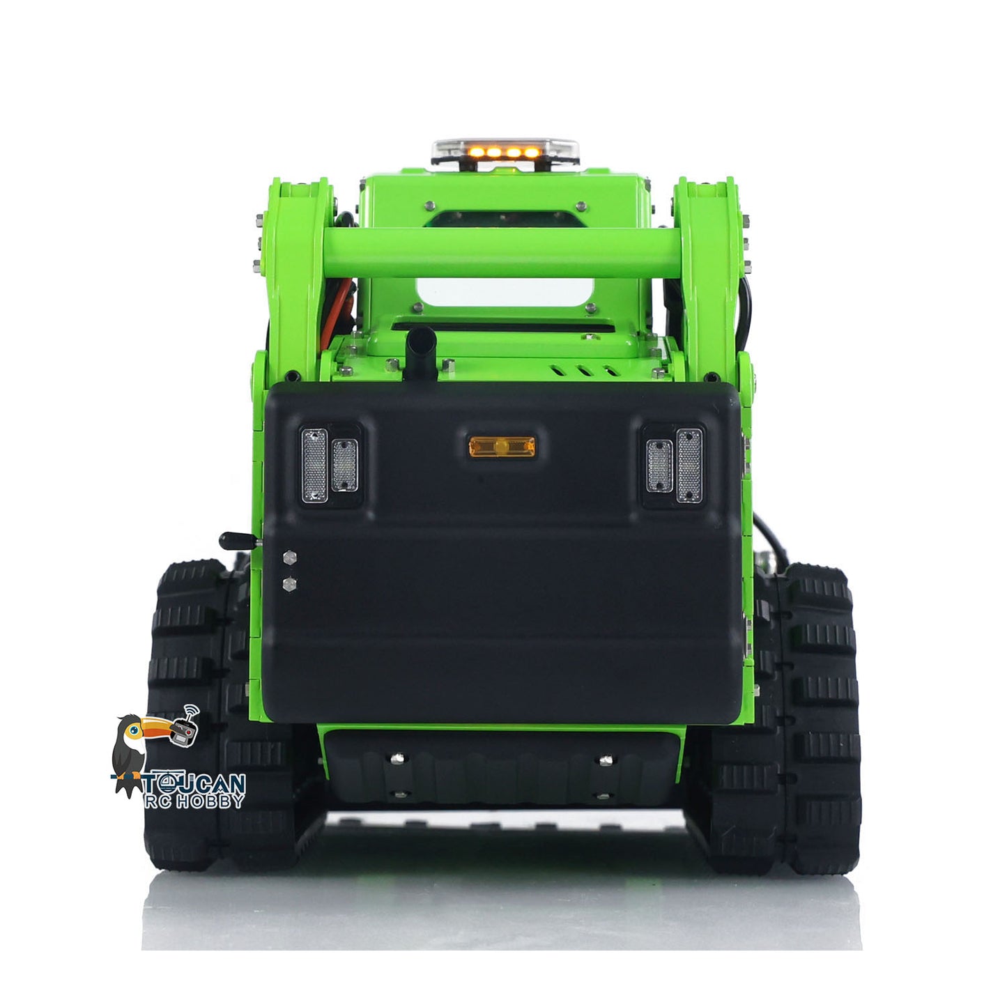LESU 1/14 Aoue LT5 RC Hydraulic Skid-Steer Loader Electric Cleaner I6S Radio Battery RTR Remote Control Construction Car